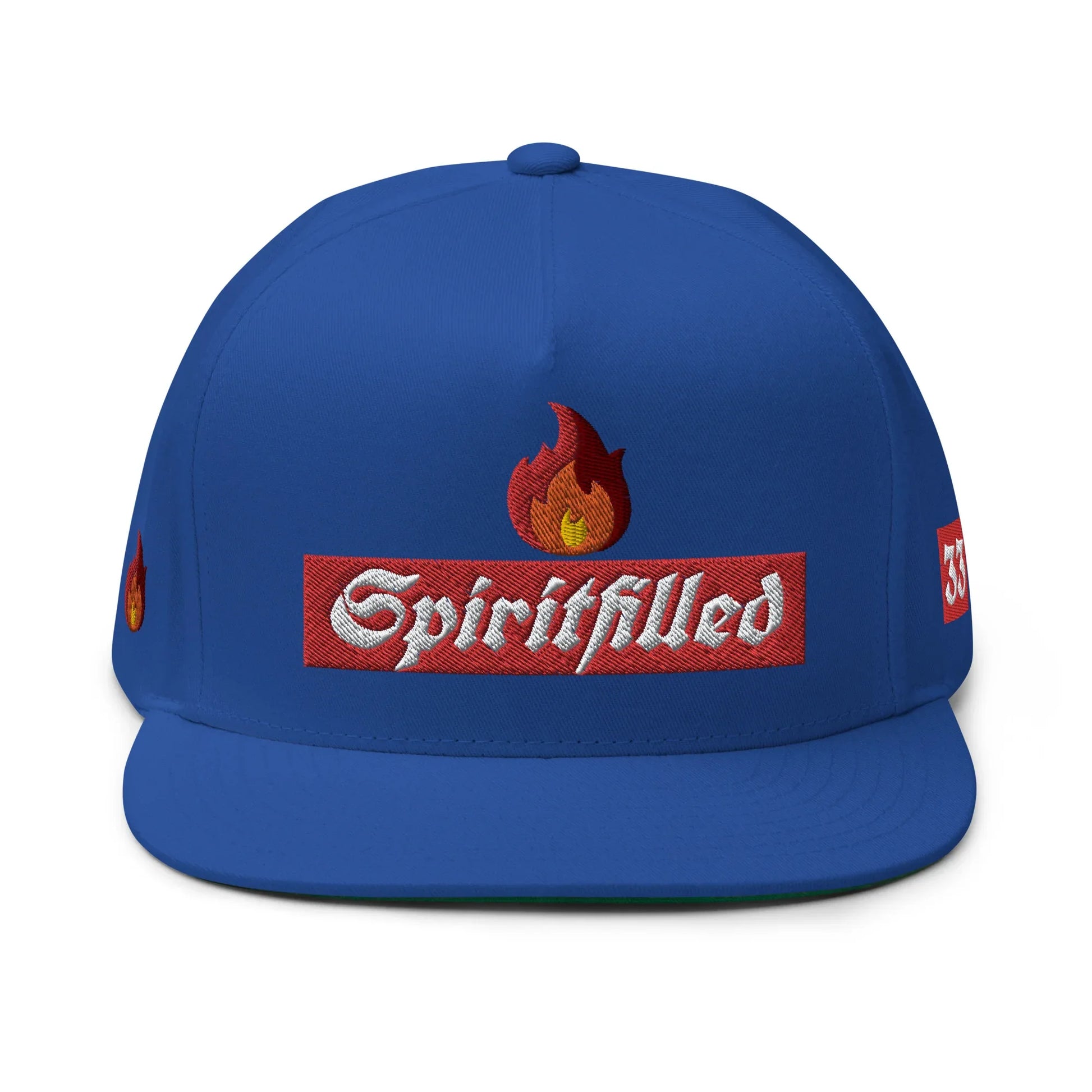 33 Spiritfilled Flat Bill Cap - Da G.A.T.E 33