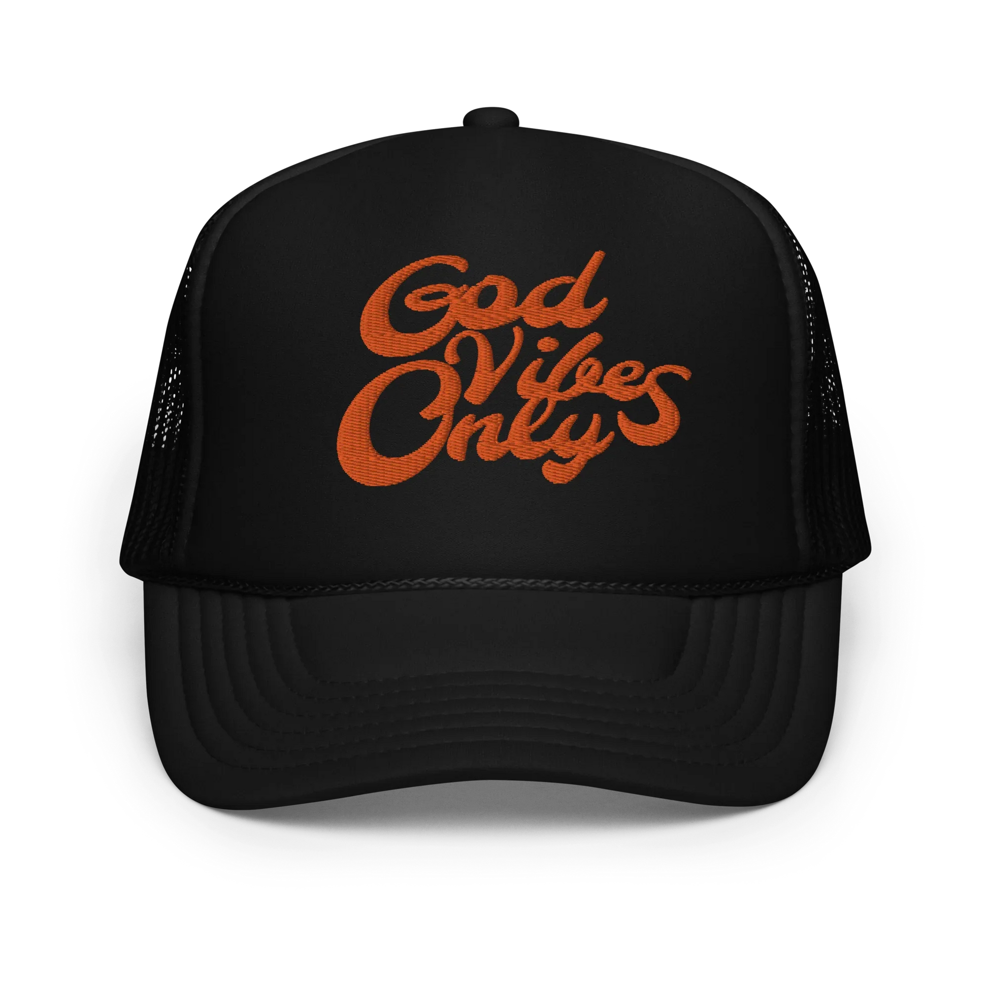 God Vibes Only Foam trucker hat - Da G.A.T.E 33
