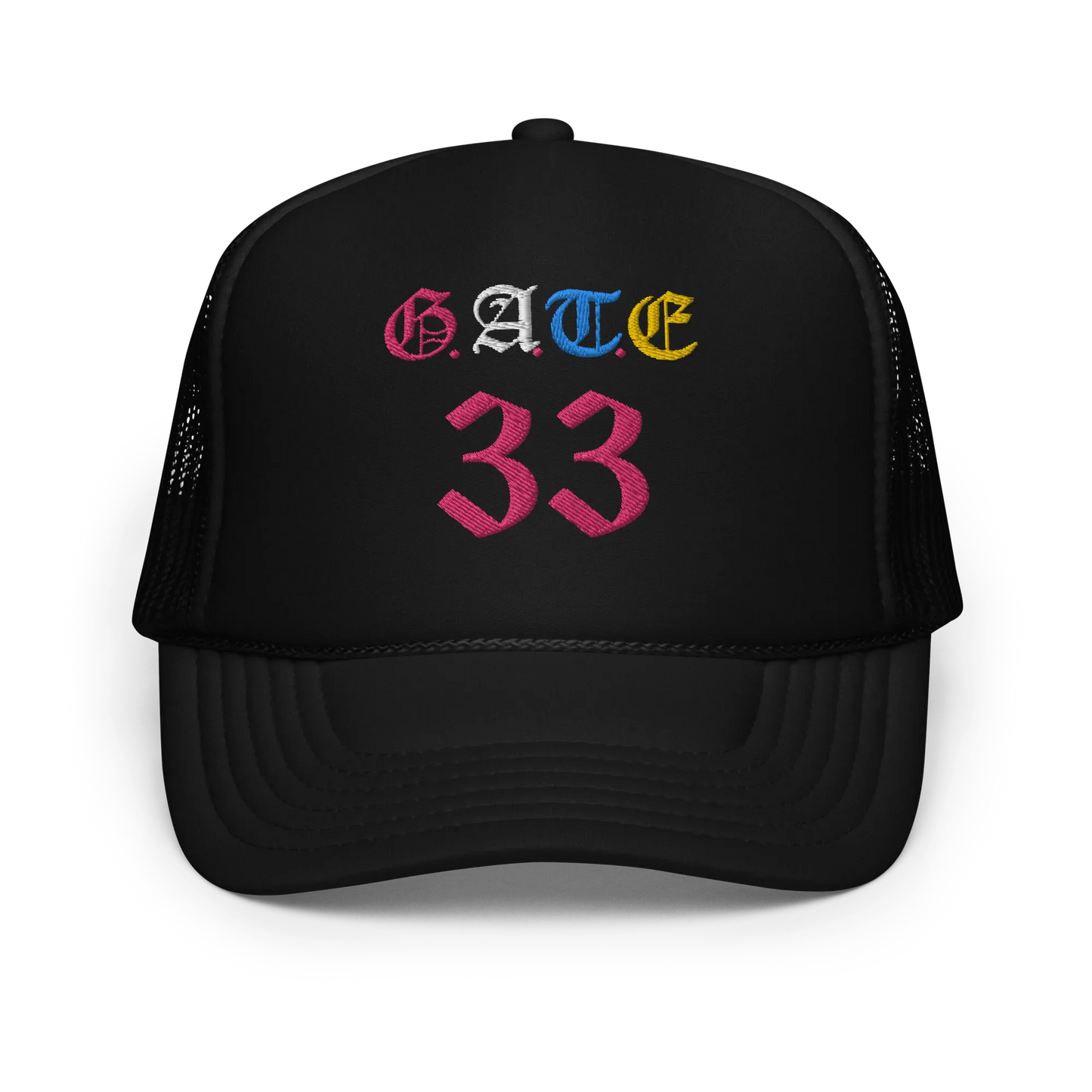 Gate33 Foam trucker hat - Da G.A.T.E 33