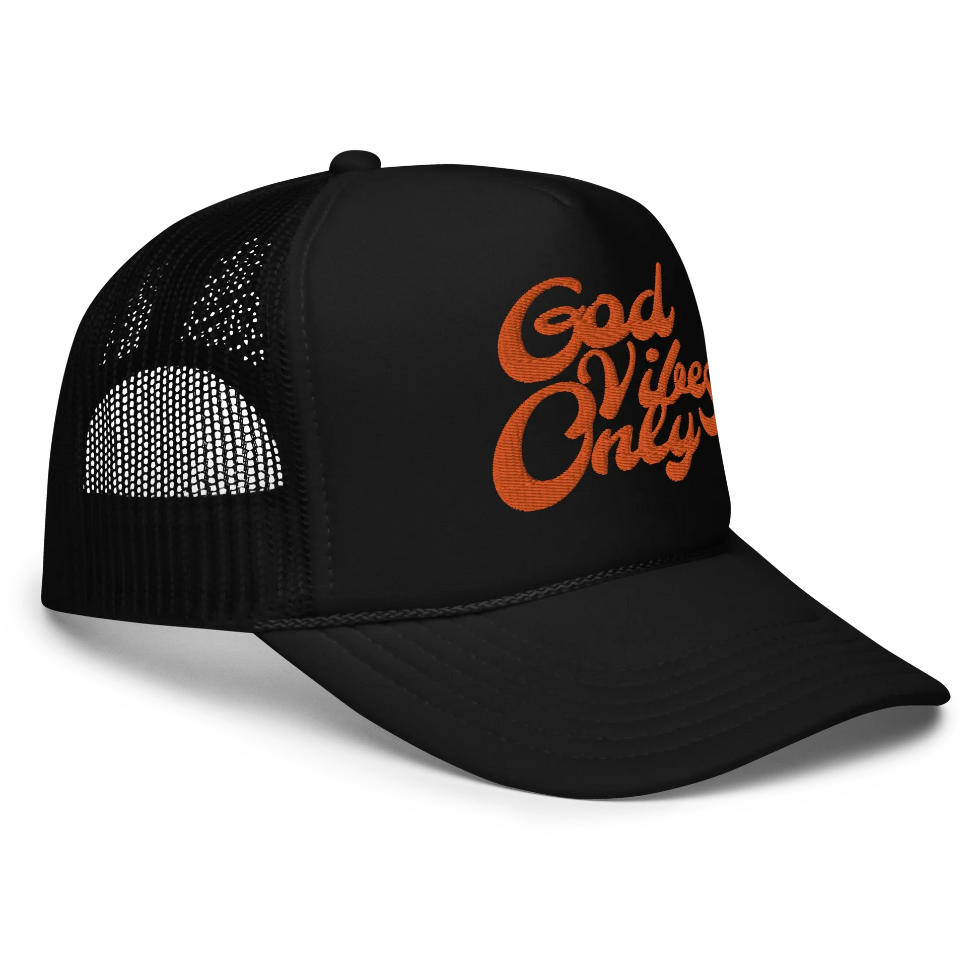 God Vibes Only Foam trucker hat - Da G.A.T.E 33