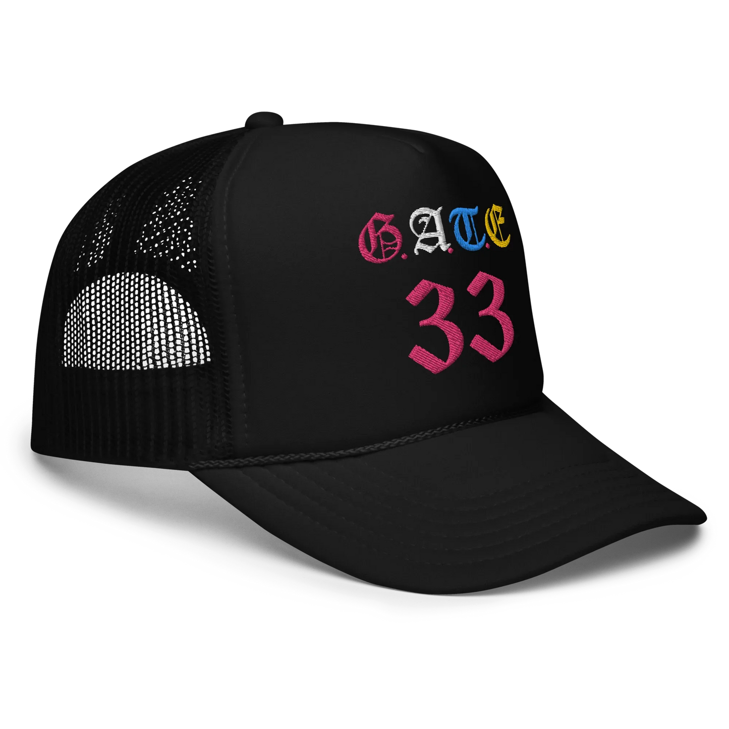 Gate33 Foam trucker hat - Da G.A.T.E 33