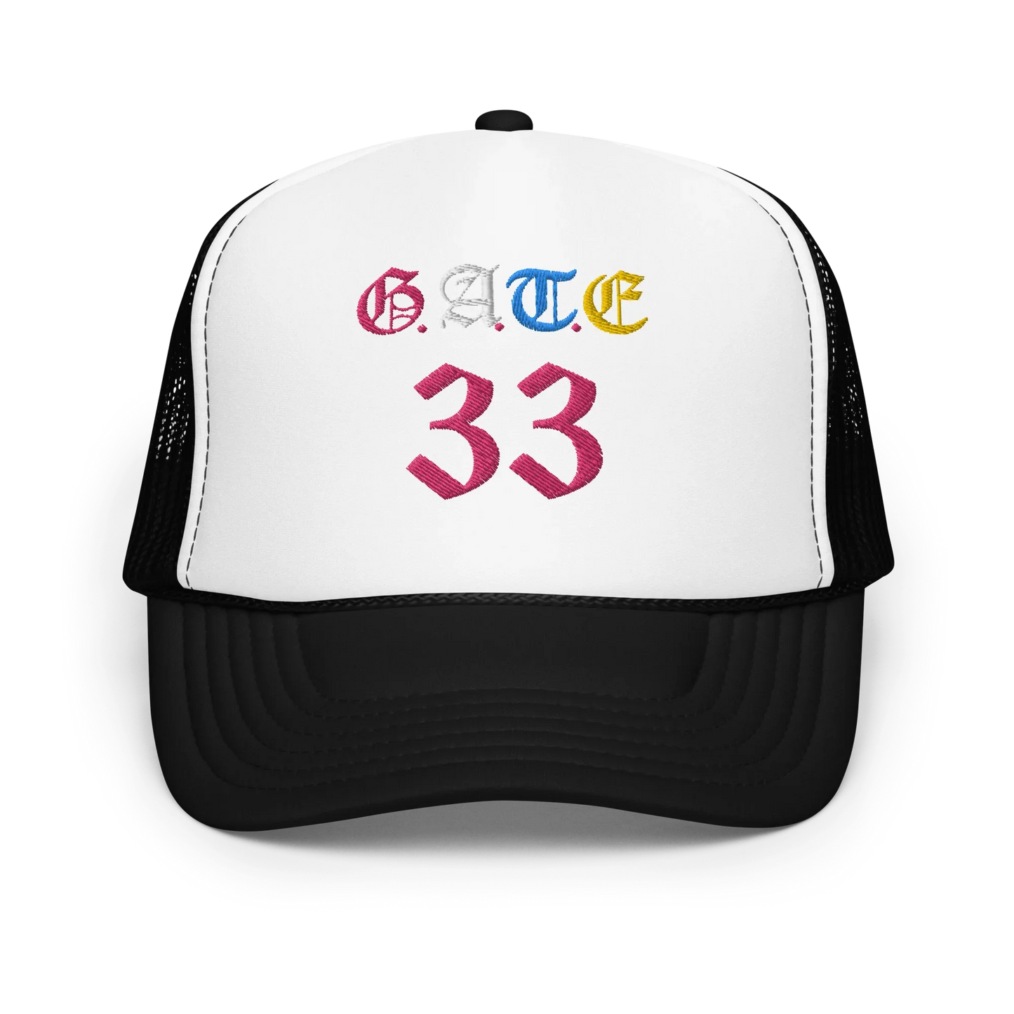 Gate33 Foam trucker hat - Da G.A.T.E 33