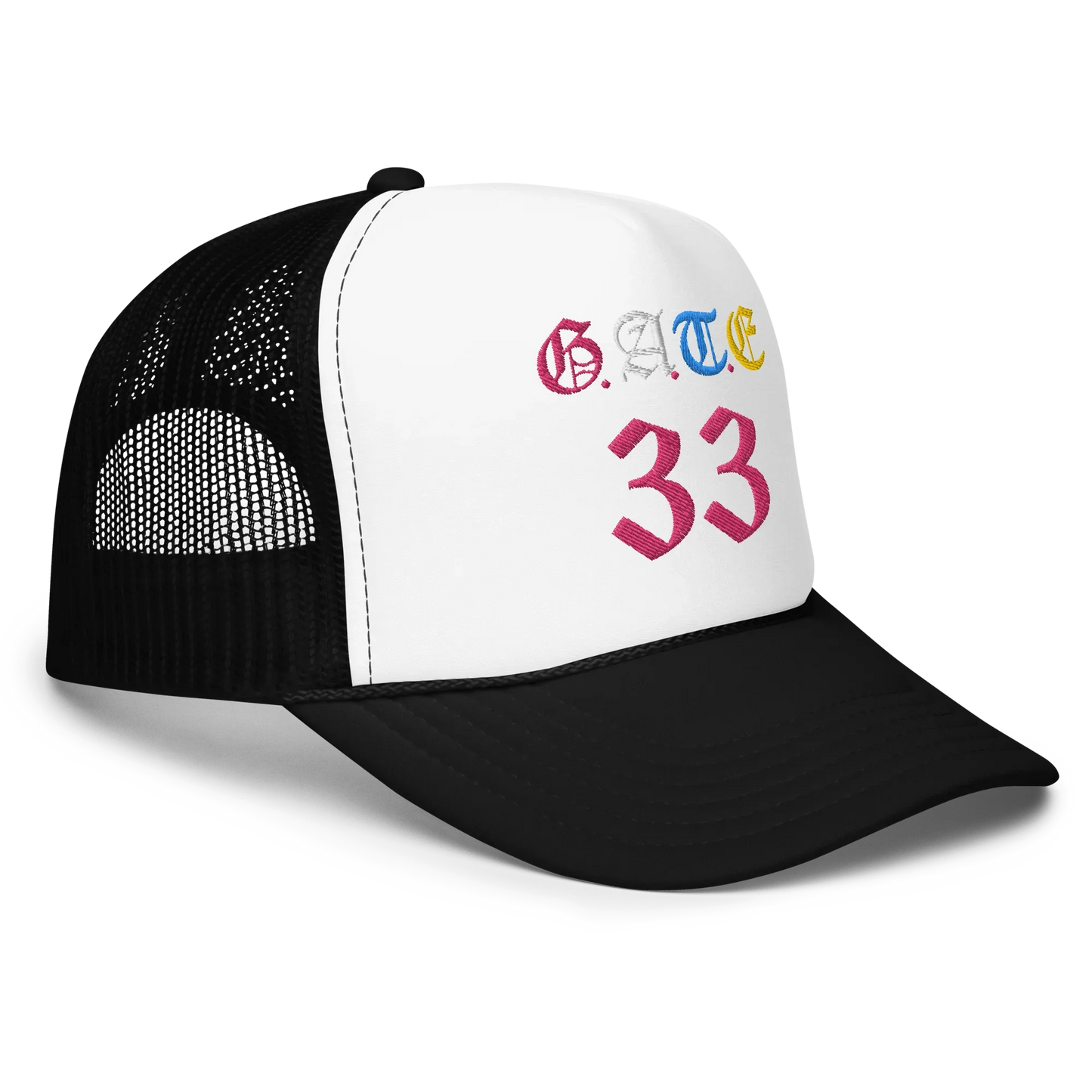 Gate33 Foam trucker hat - Da G.A.T.E 33