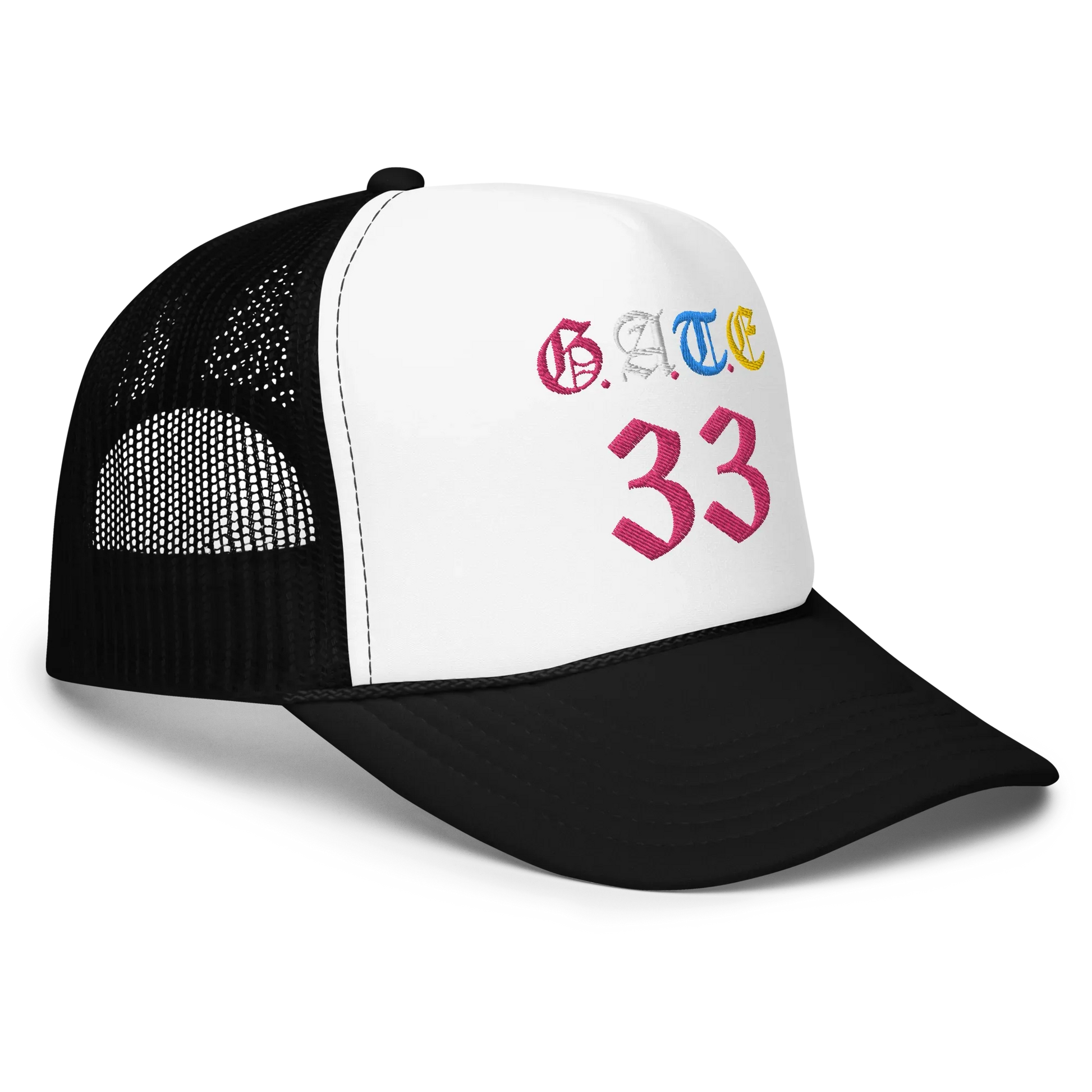Gate33 Foam trucker hat - Da G.A.T.E 33