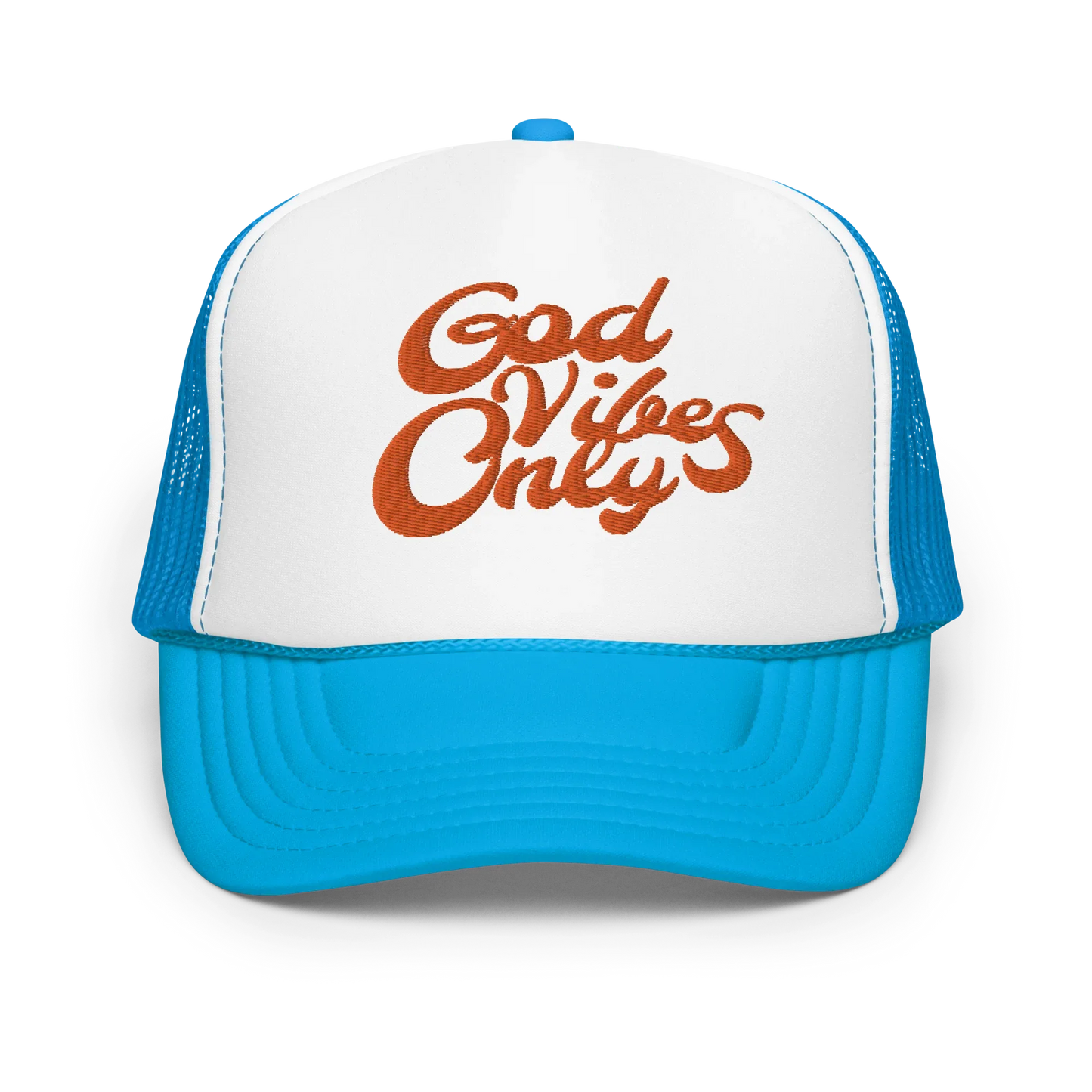 God Vibes Only Foam trucker hat - Da G.A.T.E 33