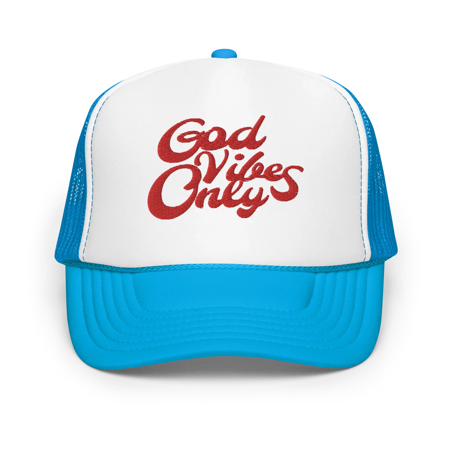 God Vibes Only Foam trucker hat - Da G.A.T.E 33