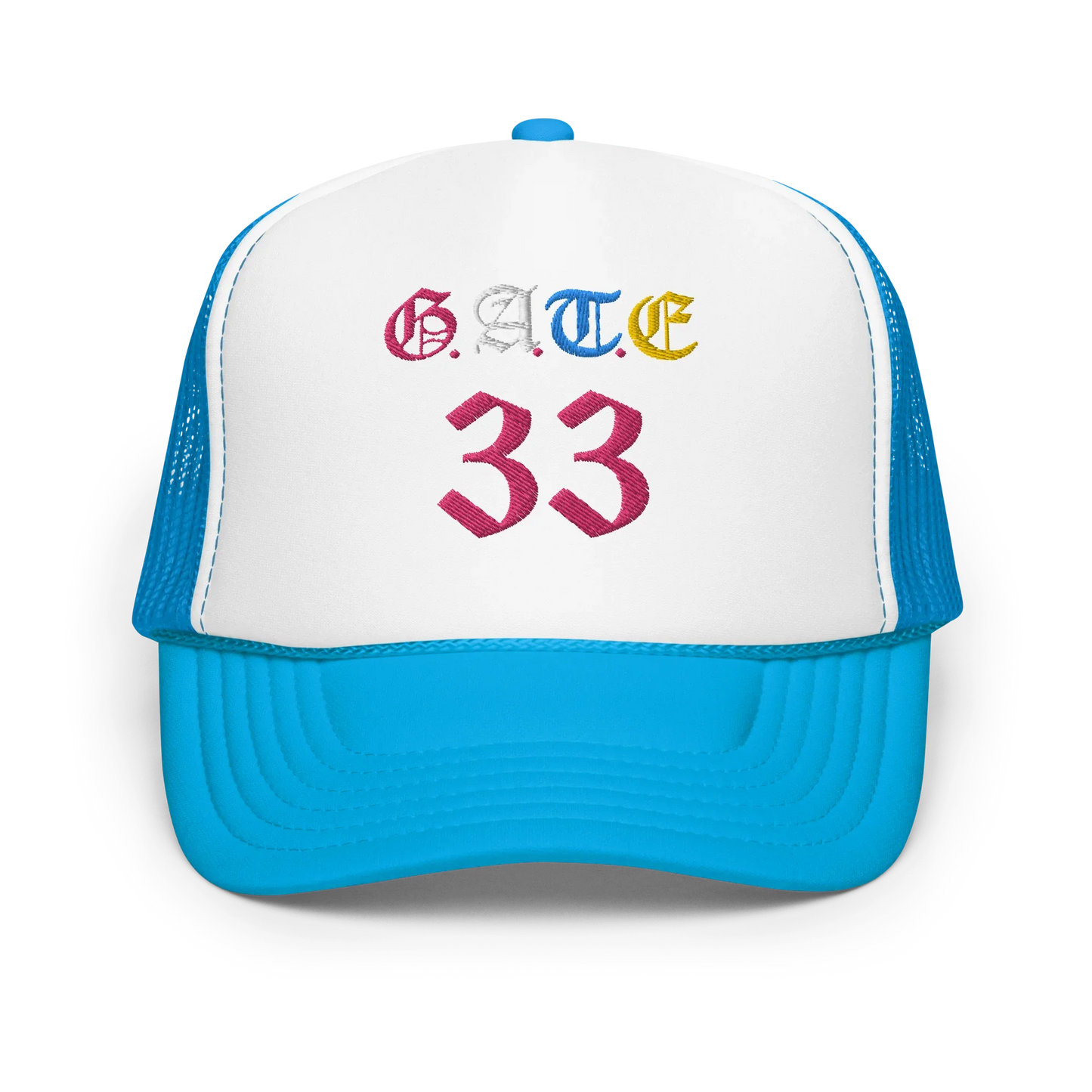 Gate33 Foam trucker hat - Da G.A.T.E 33