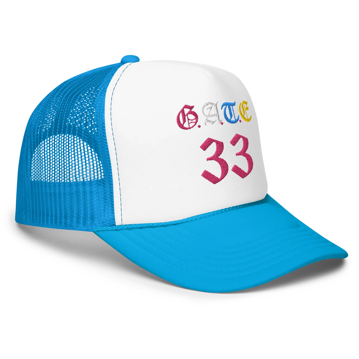 Gate33 Foam trucker hat - Da G.A.T.E 33