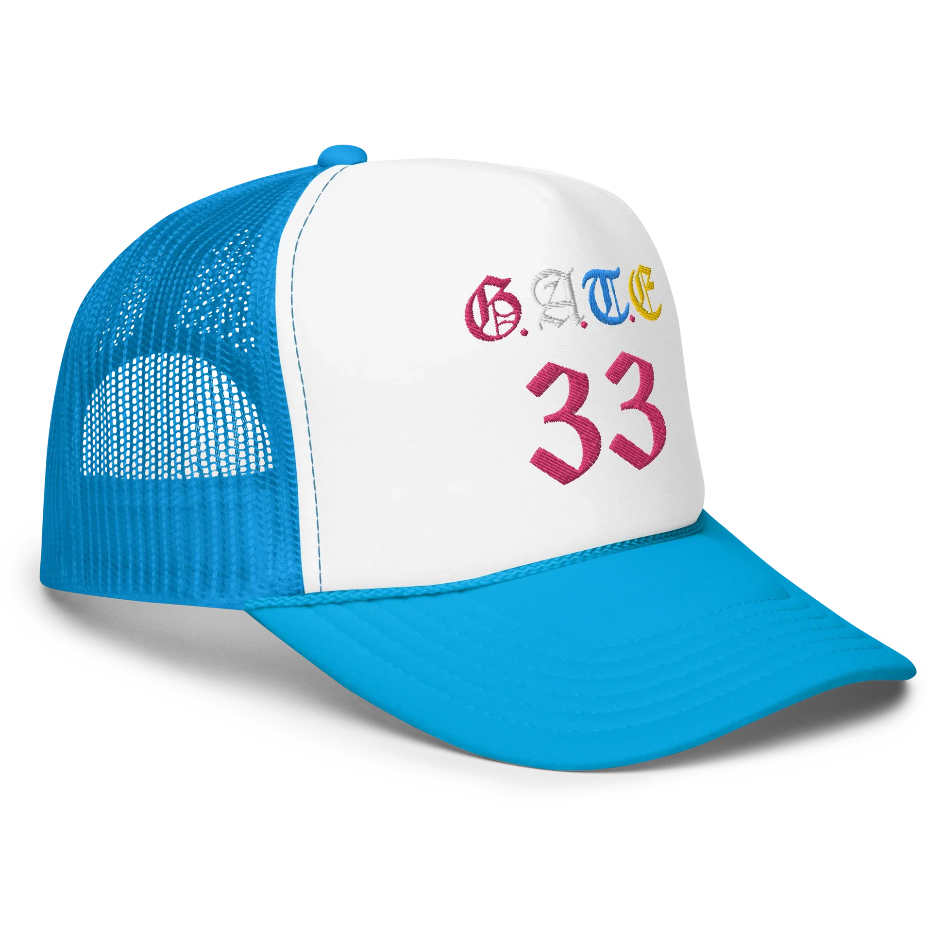Gate33 Foam trucker hat - Da G.A.T.E 33