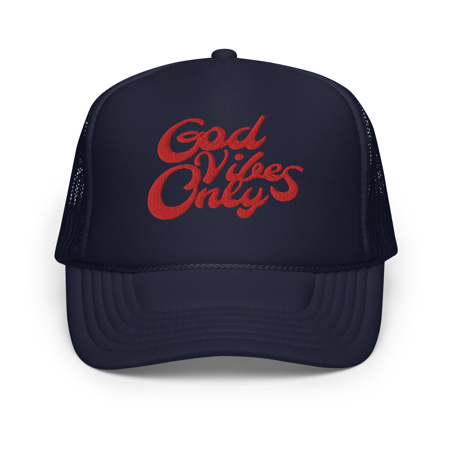 God Vibes Only Foam trucker hat - Da G.A.T.E 33