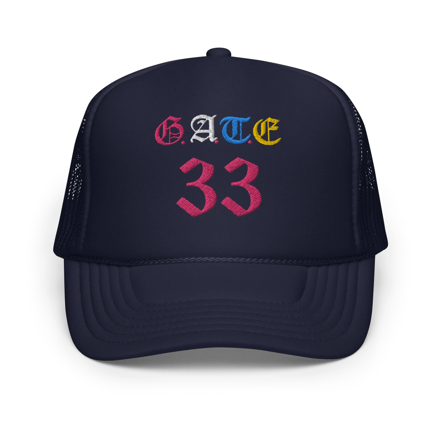 Gate33 Foam trucker hat - Da G.A.T.E 33