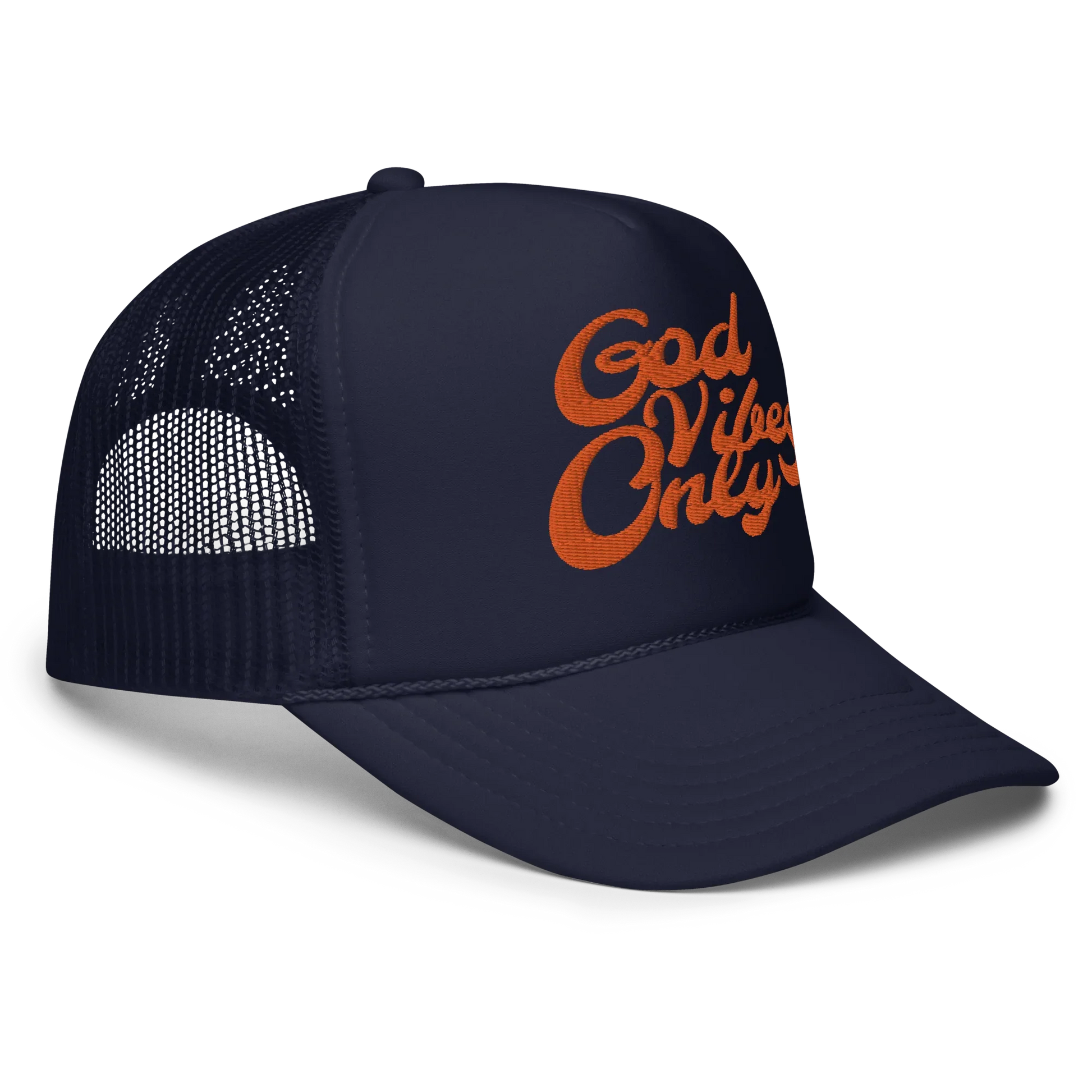 God Vibes Only Foam trucker hat - Da G.A.T.E 33