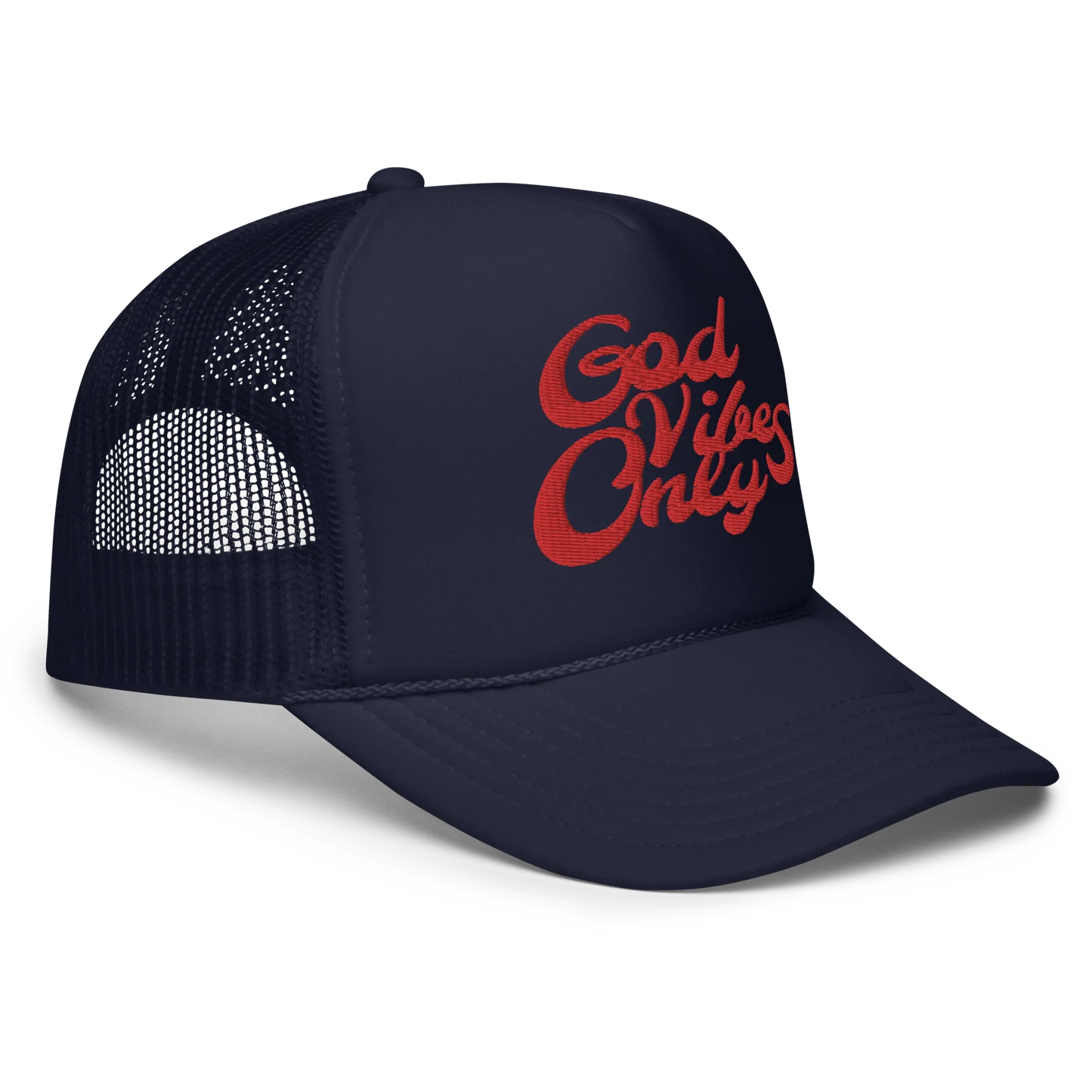 God Vibes Only Foam trucker hat - Da G.A.T.E 33