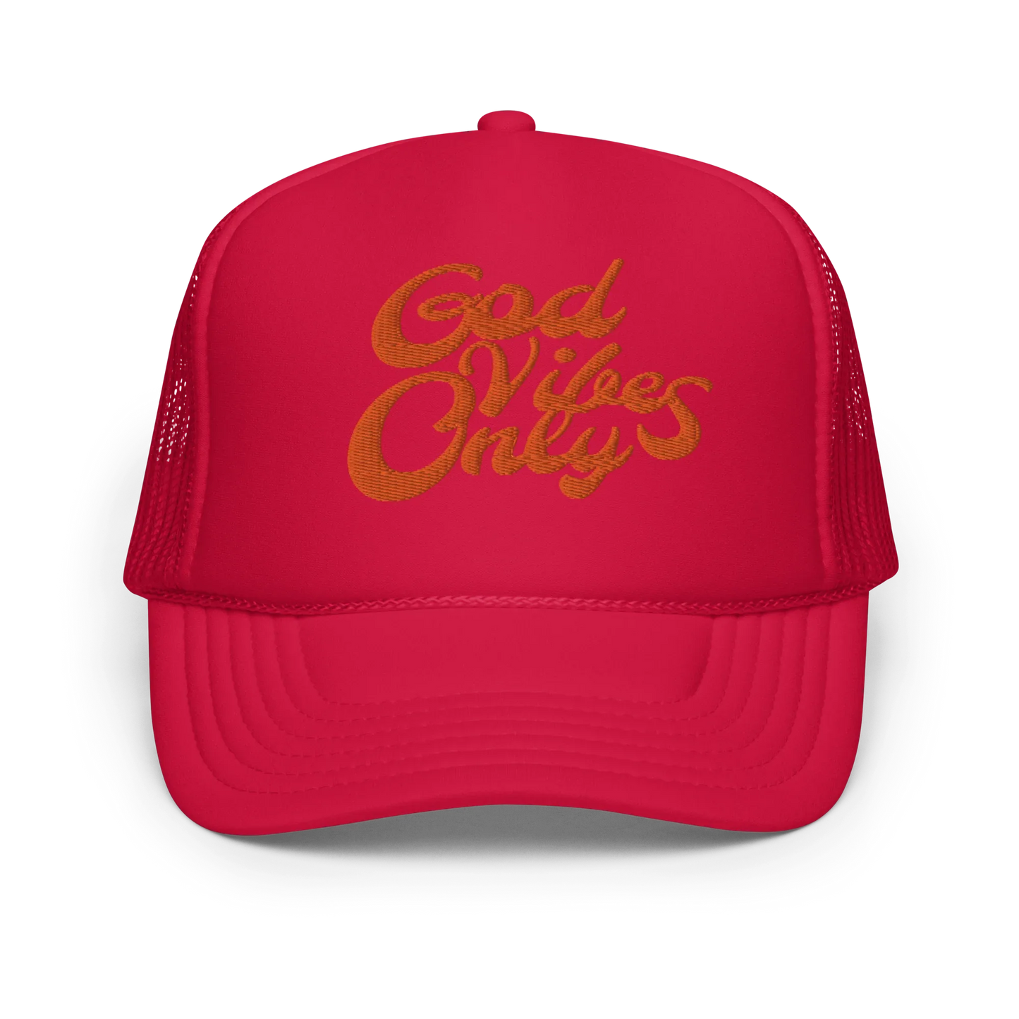 God Vibes Only Foam trucker hat - Da G.A.T.E 33