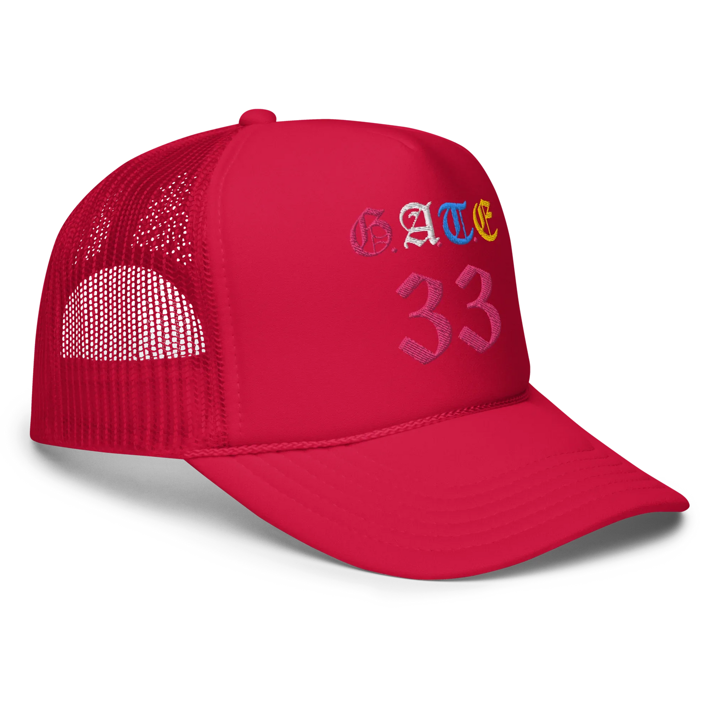 Gate33 Foam trucker hat - Da G.A.T.E 33