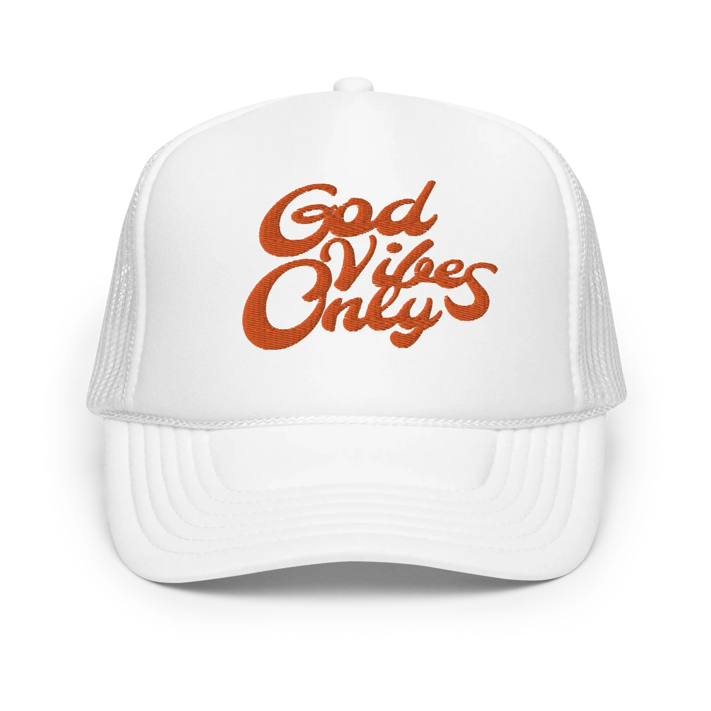 God Vibes Only Foam trucker hat - Da G.A.T.E 33