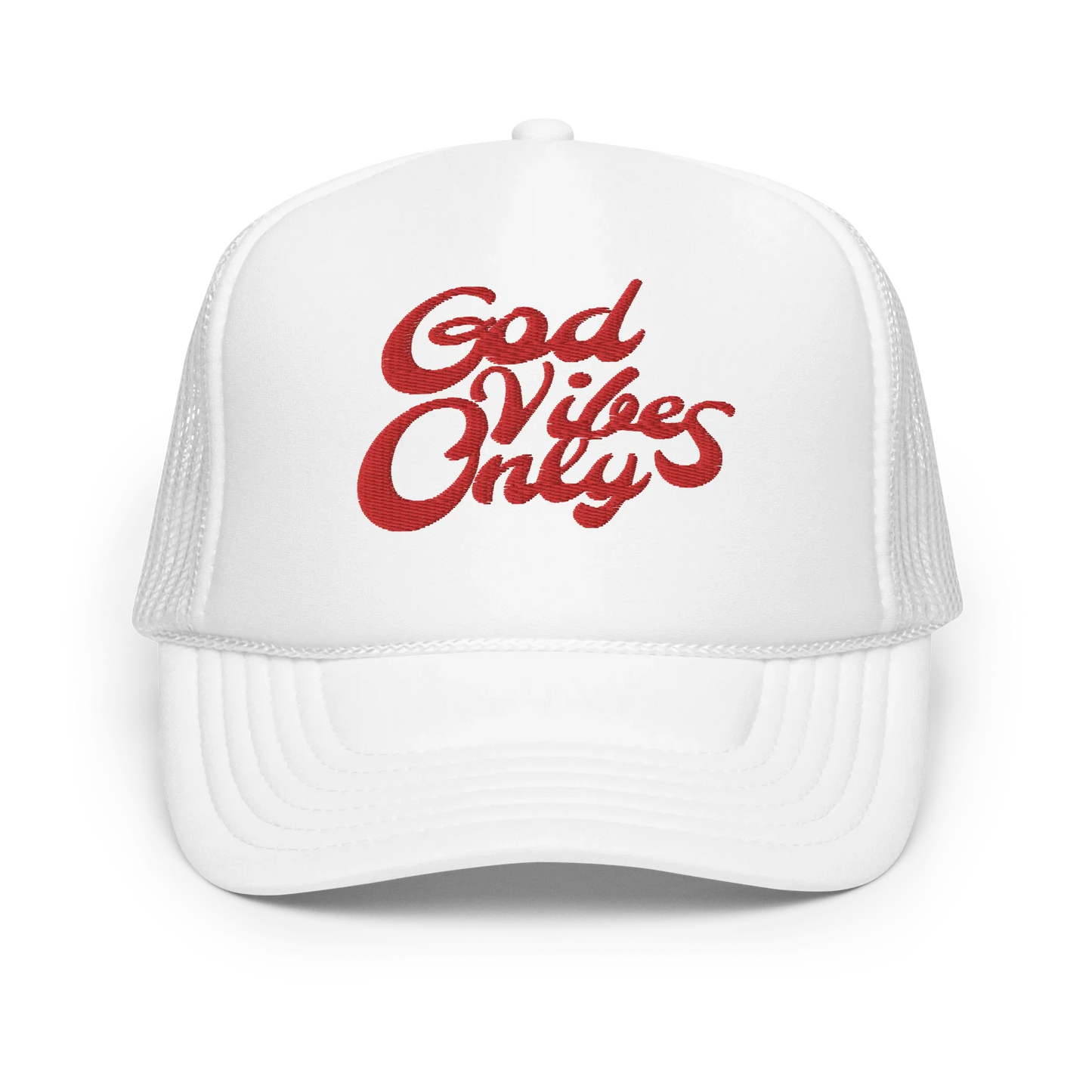 God Vibes Only Foam trucker hat - Da G.A.T.E 33