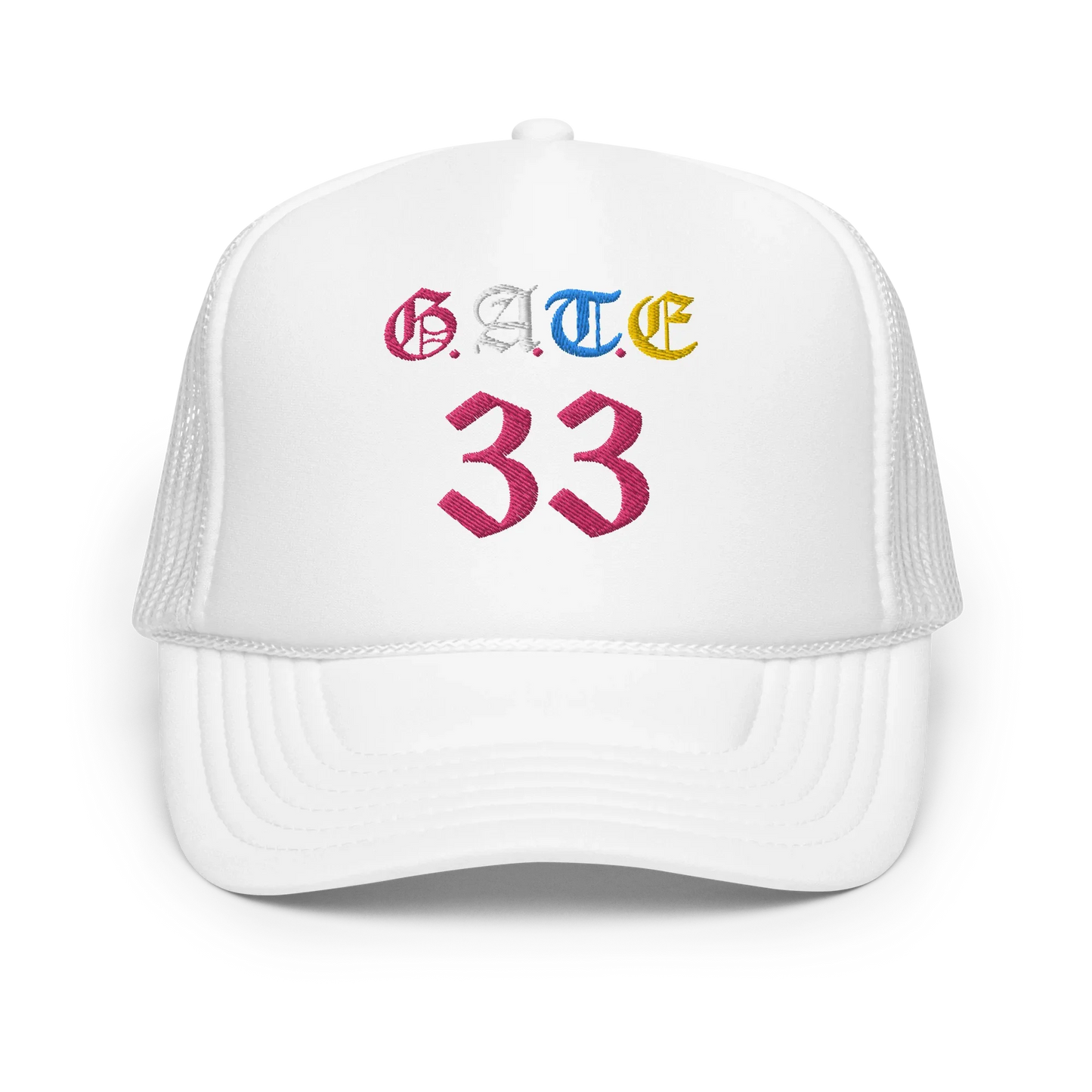 Gate33 Foam trucker hat - Da G.A.T.E 33