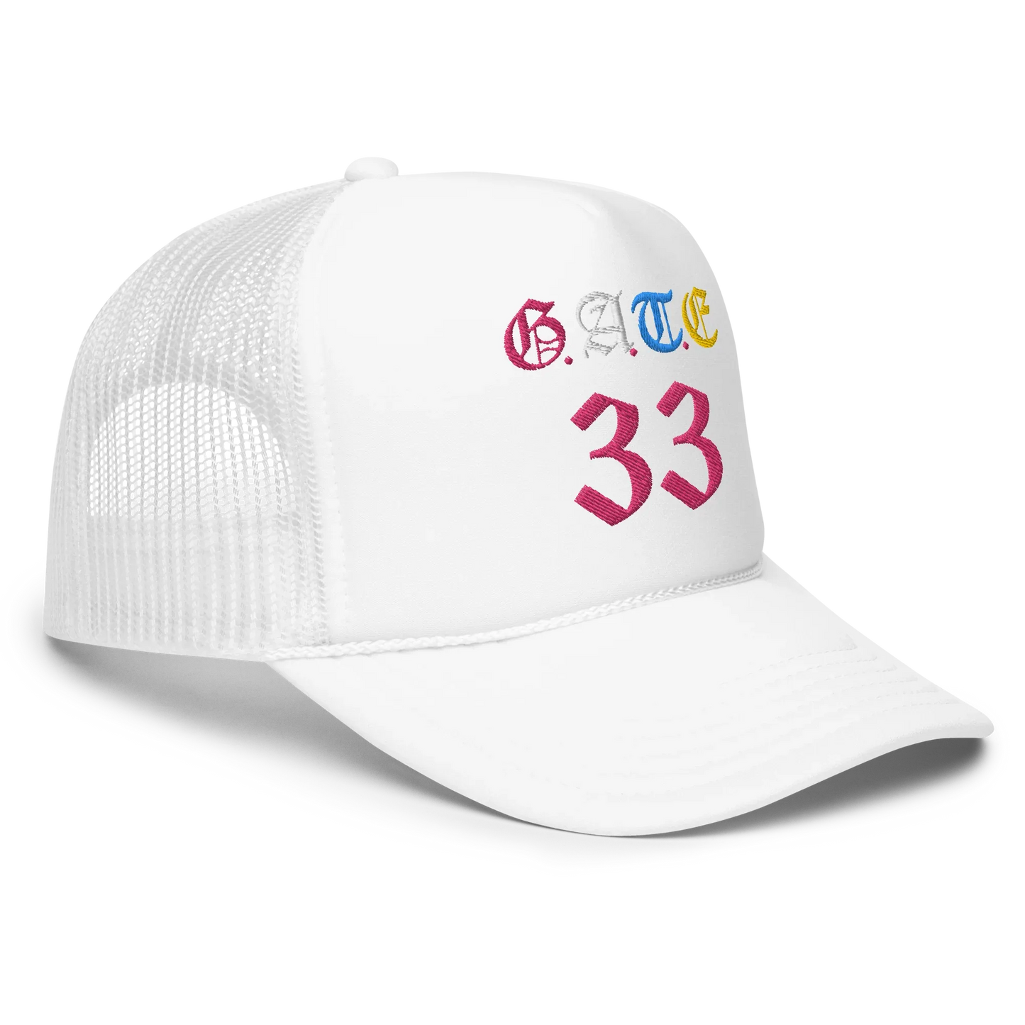Gate33 Foam trucker hat - Da G.A.T.E 33