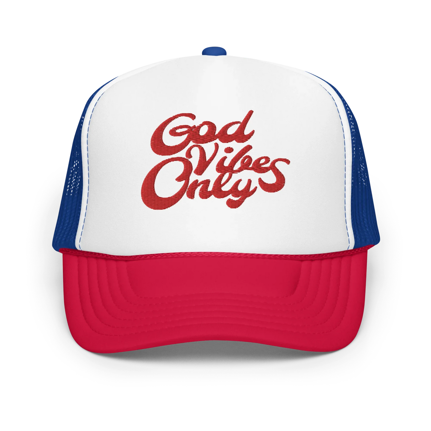 God Vibes Only Foam trucker hat - Da G.A.T.E 33