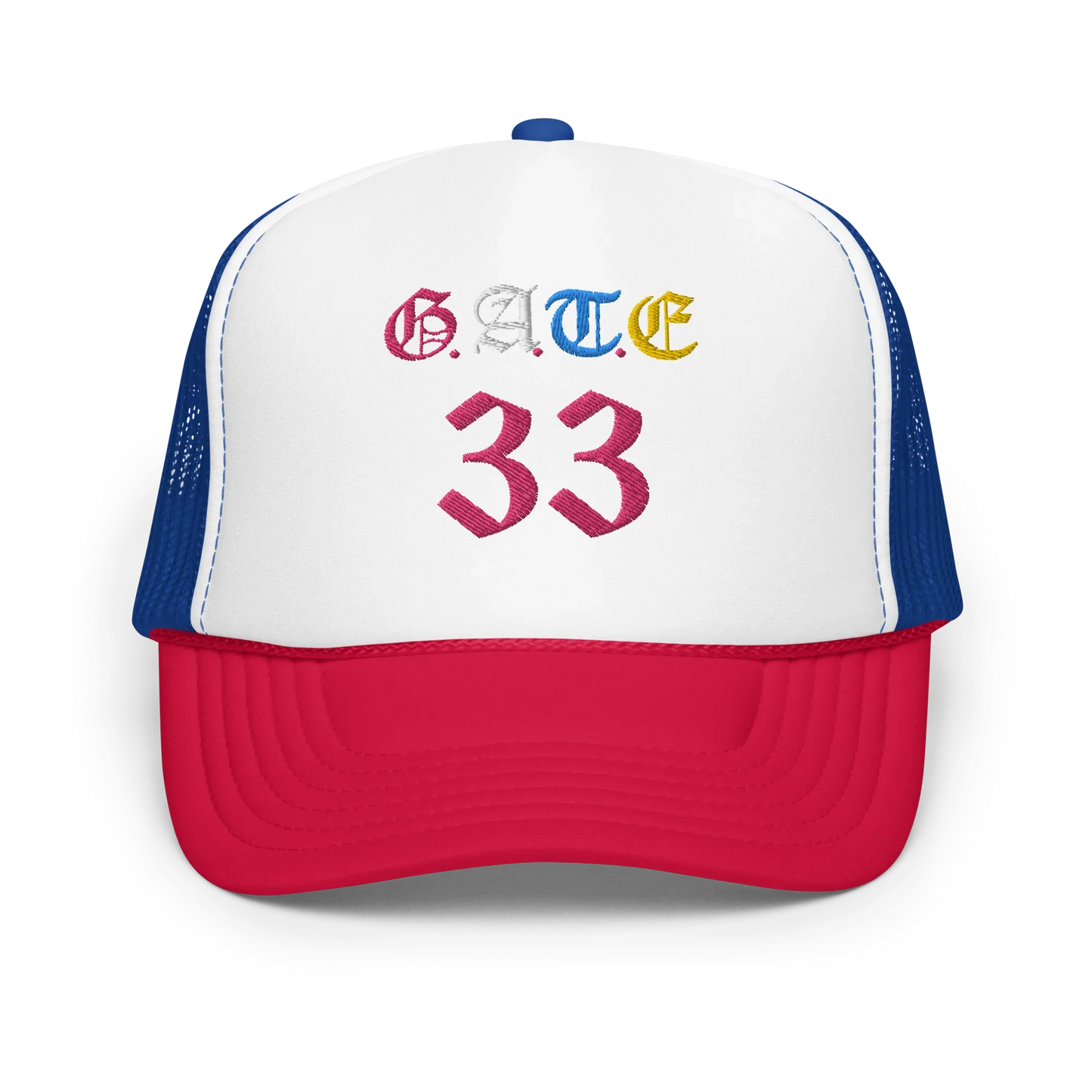 Gate33 Foam trucker hat - Da G.A.T.E 33