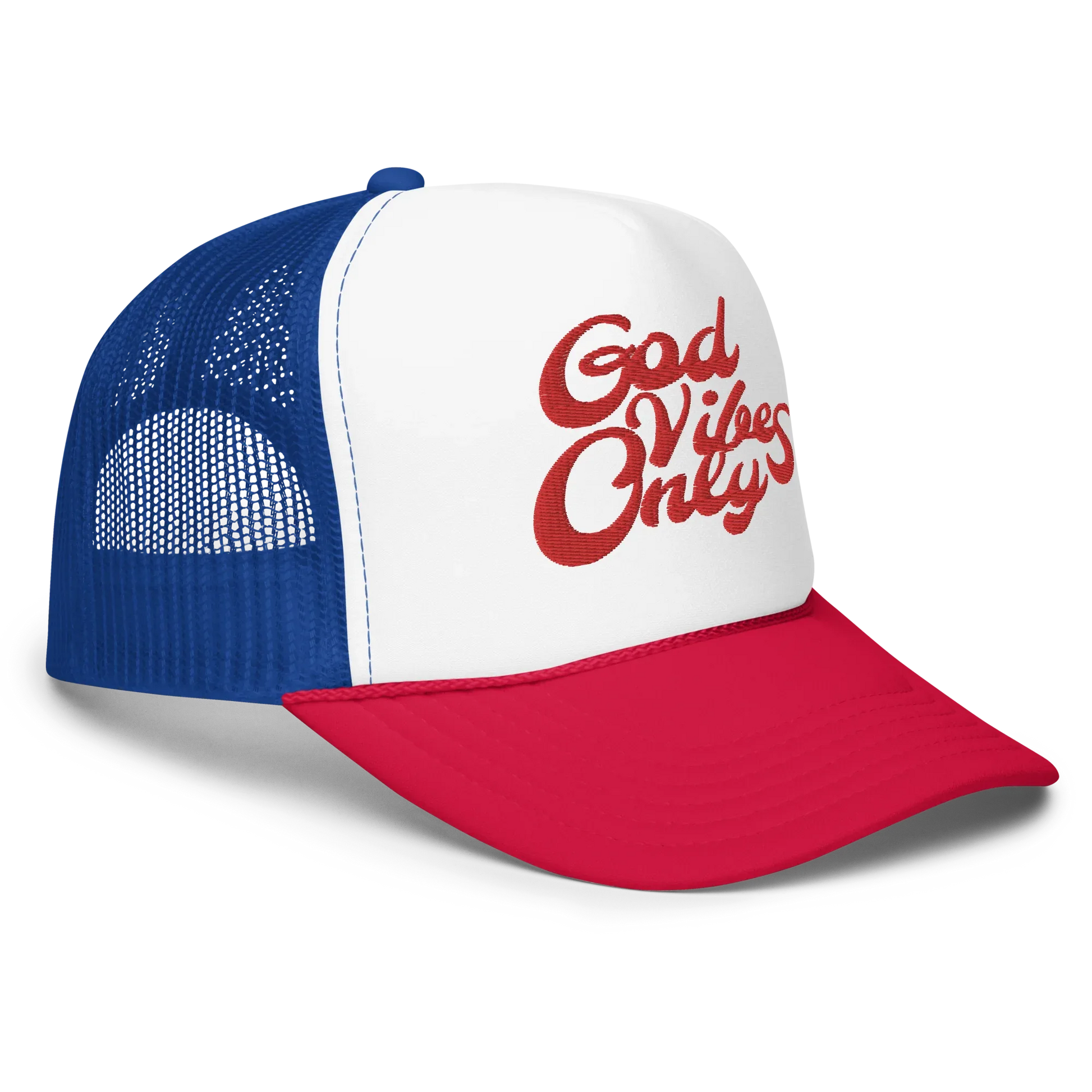 God Vibes Only Foam trucker hat - Da G.A.T.E 33