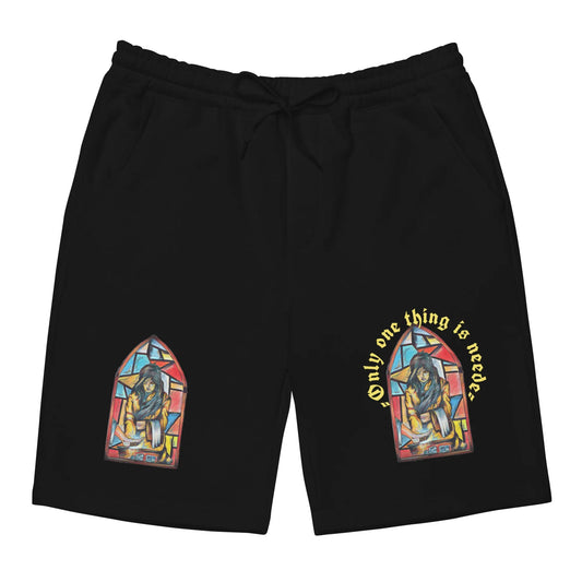 Only one thing is needed 33 Men's fleece shorts - Da G.A.T.E 33