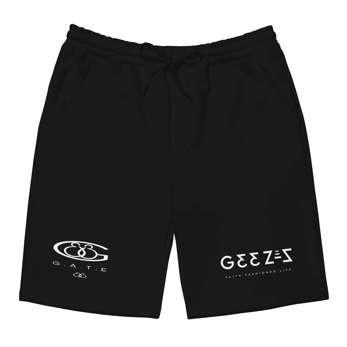 G33Z=Z Men's fleece shorts - Da G.A.T.E 33