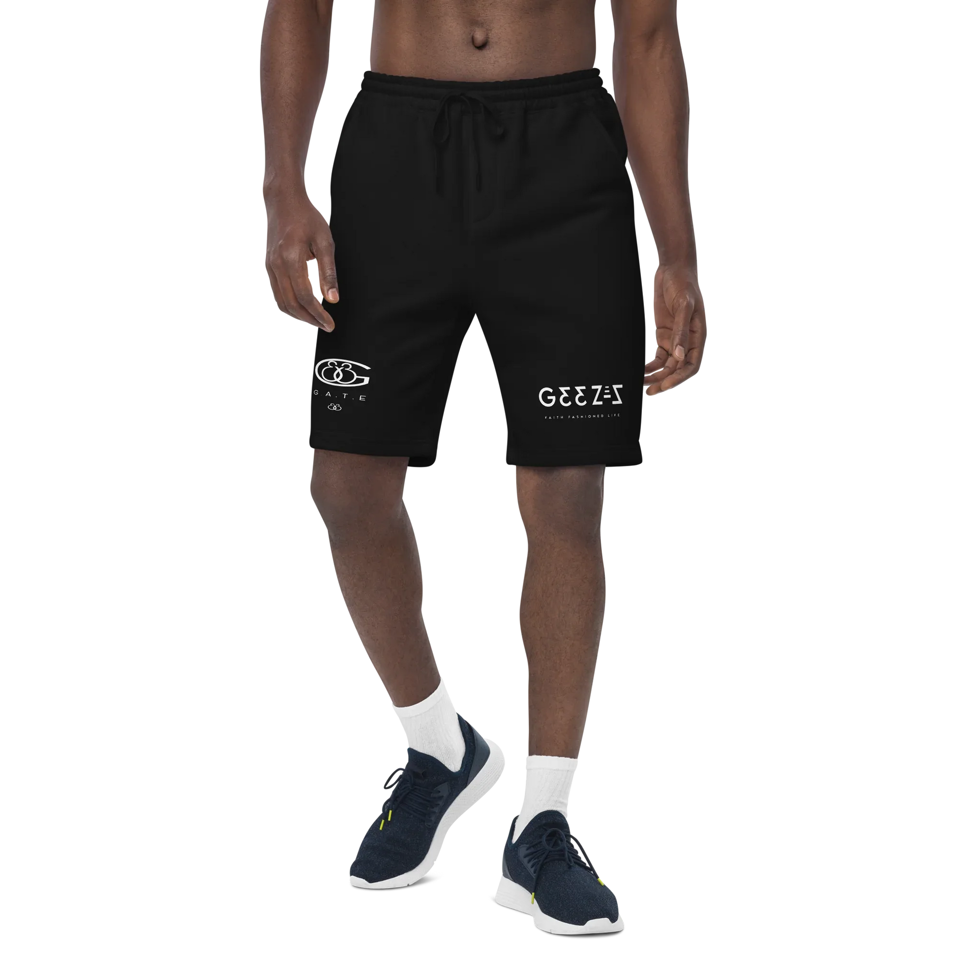 G33Z=Z Men's fleece shorts - Da G.A.T.E 33