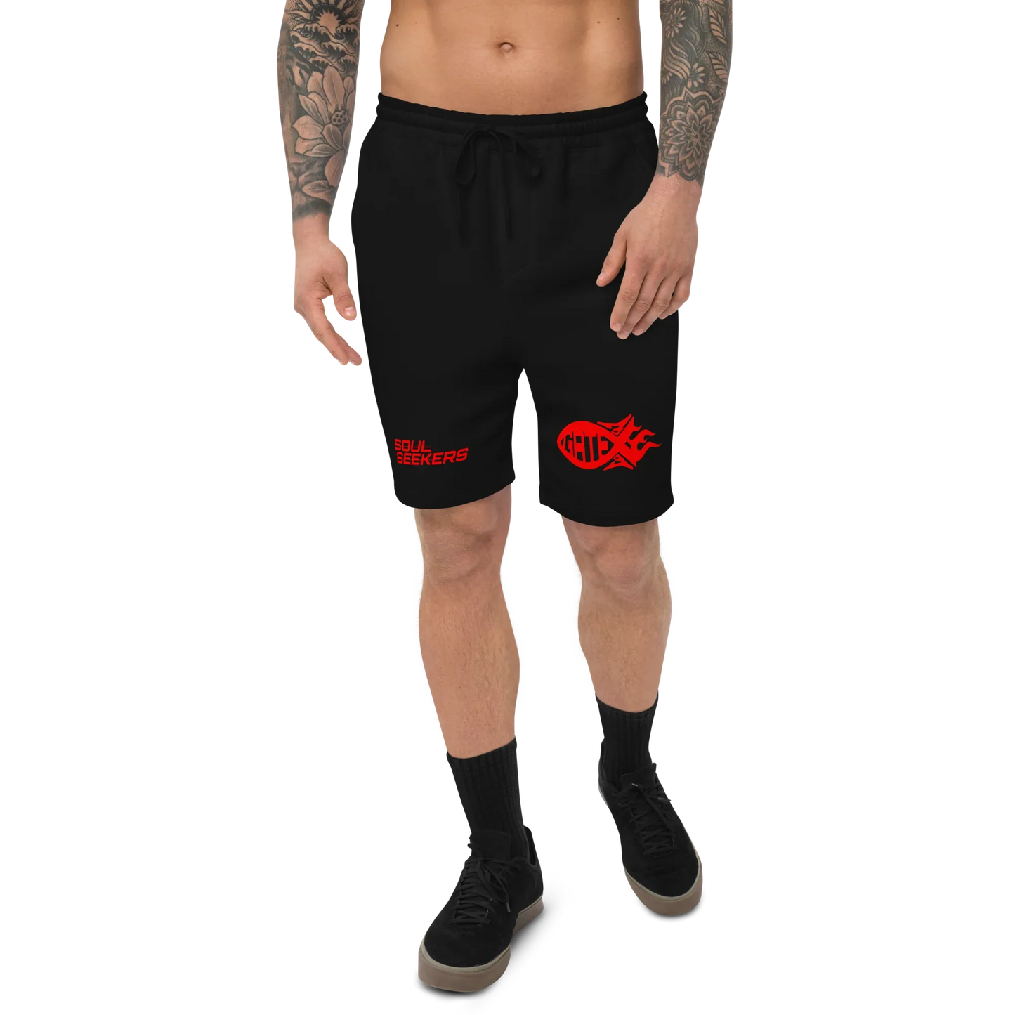 SOUL SEEKERS Men's fleece shorts - Da G.A.T.E 33