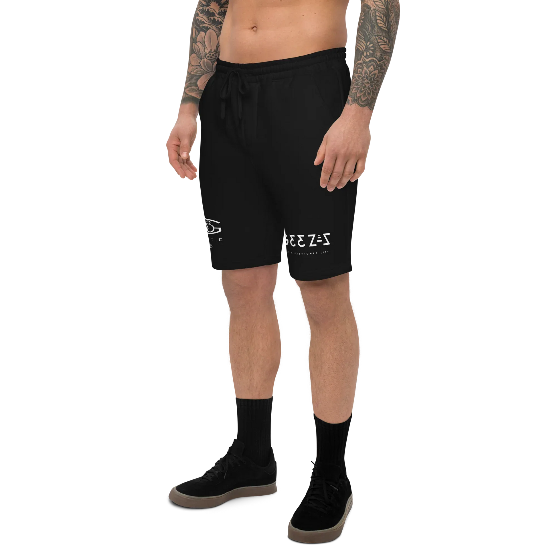 G33Z=Z Men's fleece shorts - Da G.A.T.E 33