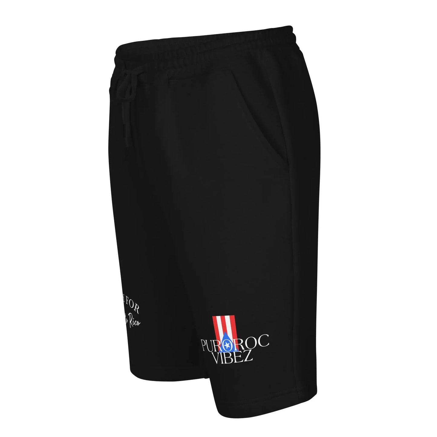 Pray for PR Men's fleece shorts - Da G.A.T.E 33