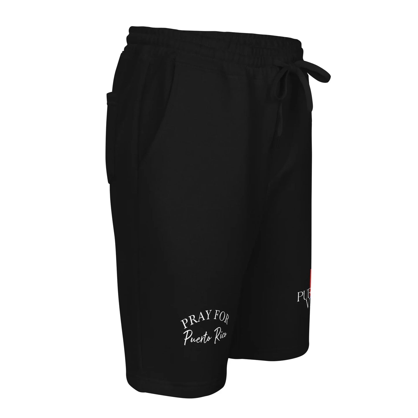 Pray for PR Men's fleece shorts - Da G.A.T.E 33