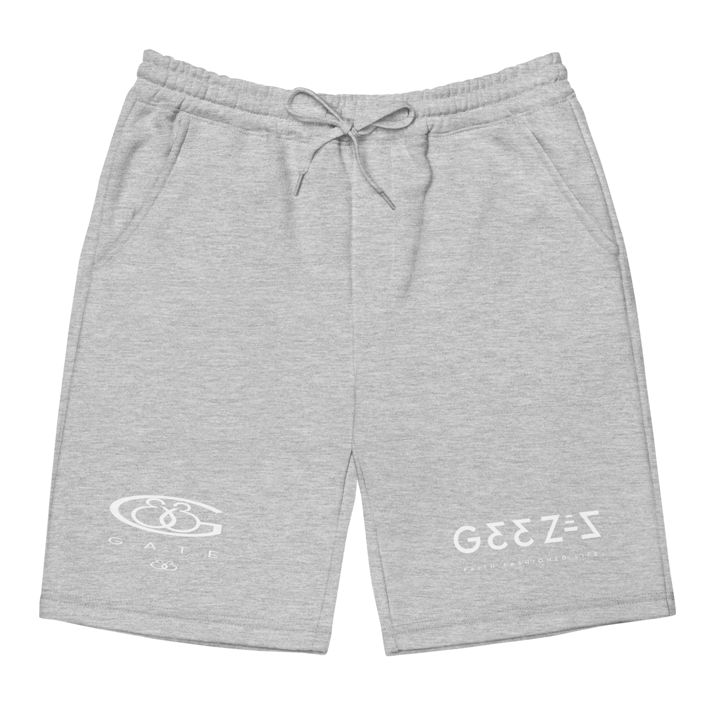 G33Z=Z Men's fleece shorts - Da G.A.T.E 33