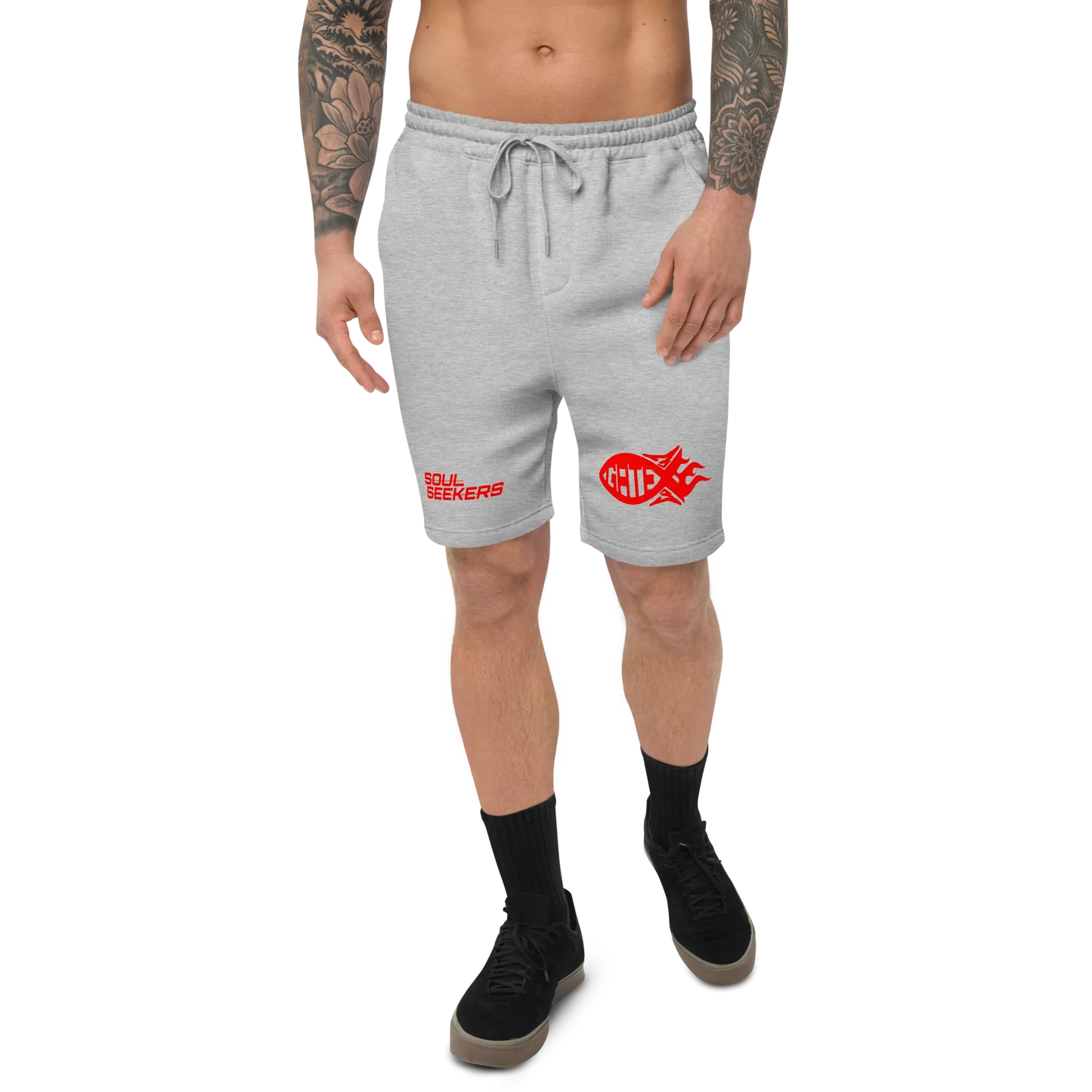 SOUL SEEKERS Men's fleece shorts - Da G.A.T.E 33