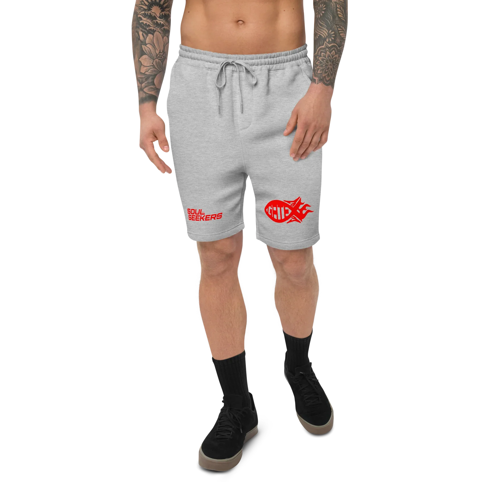 SOUL SEEKERS Men's fleece shorts - Da G.A.T.E 33