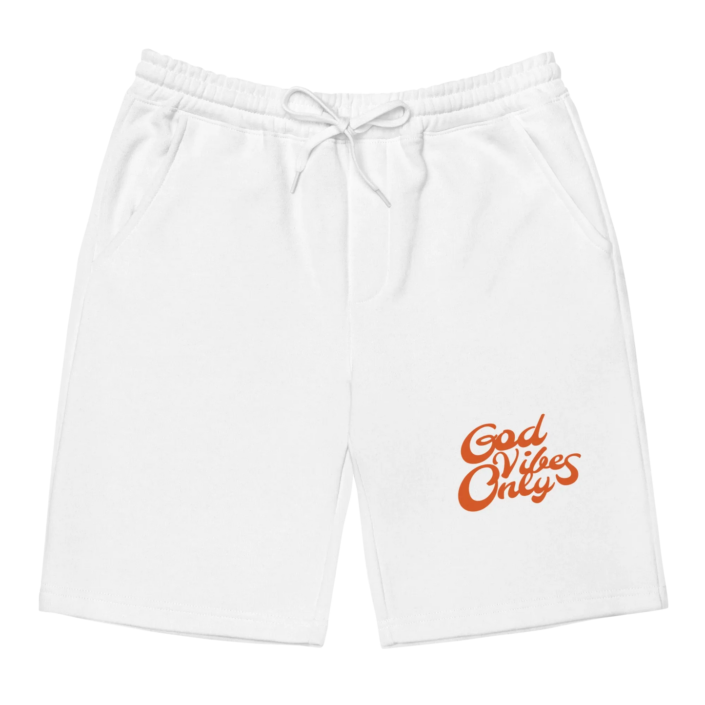 God Vibes Only Men's fleece shorts - Da G.A.T.E 33