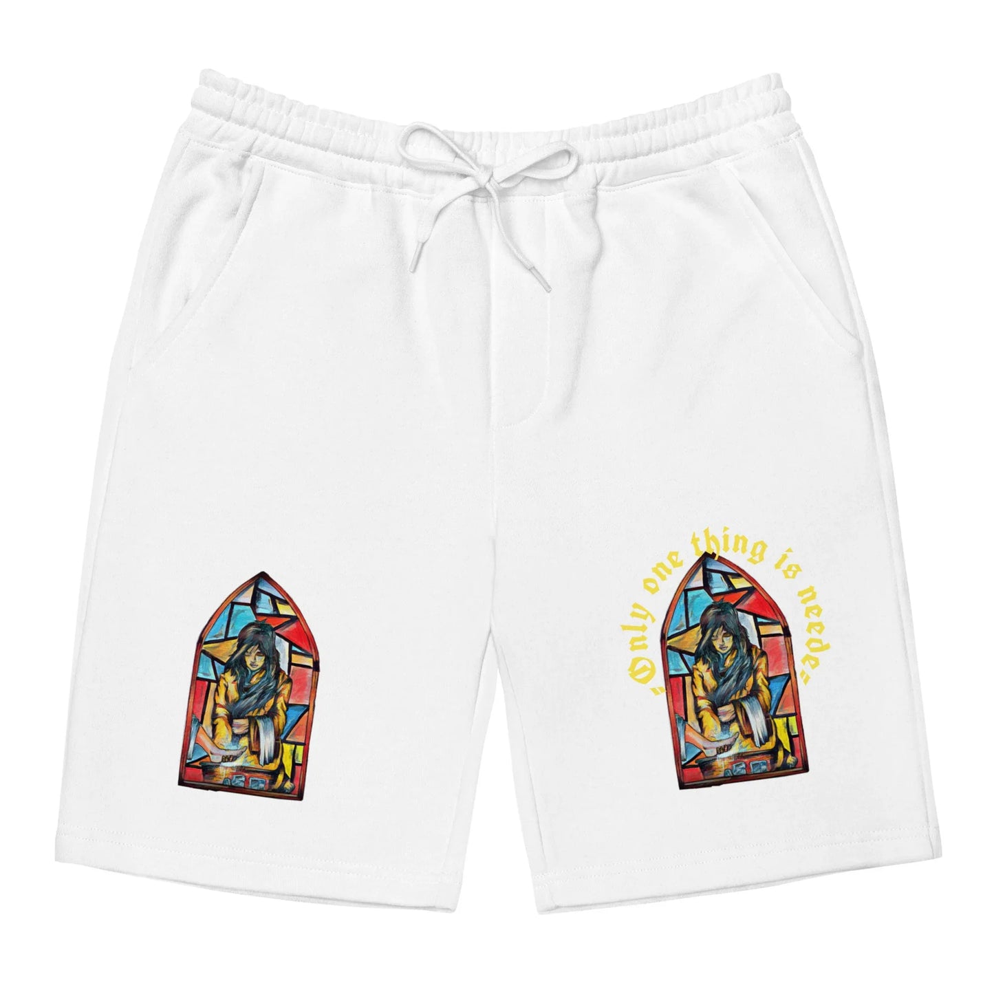 Only one thing is needed 33 Men's fleece shorts - Da G.A.T.E 33