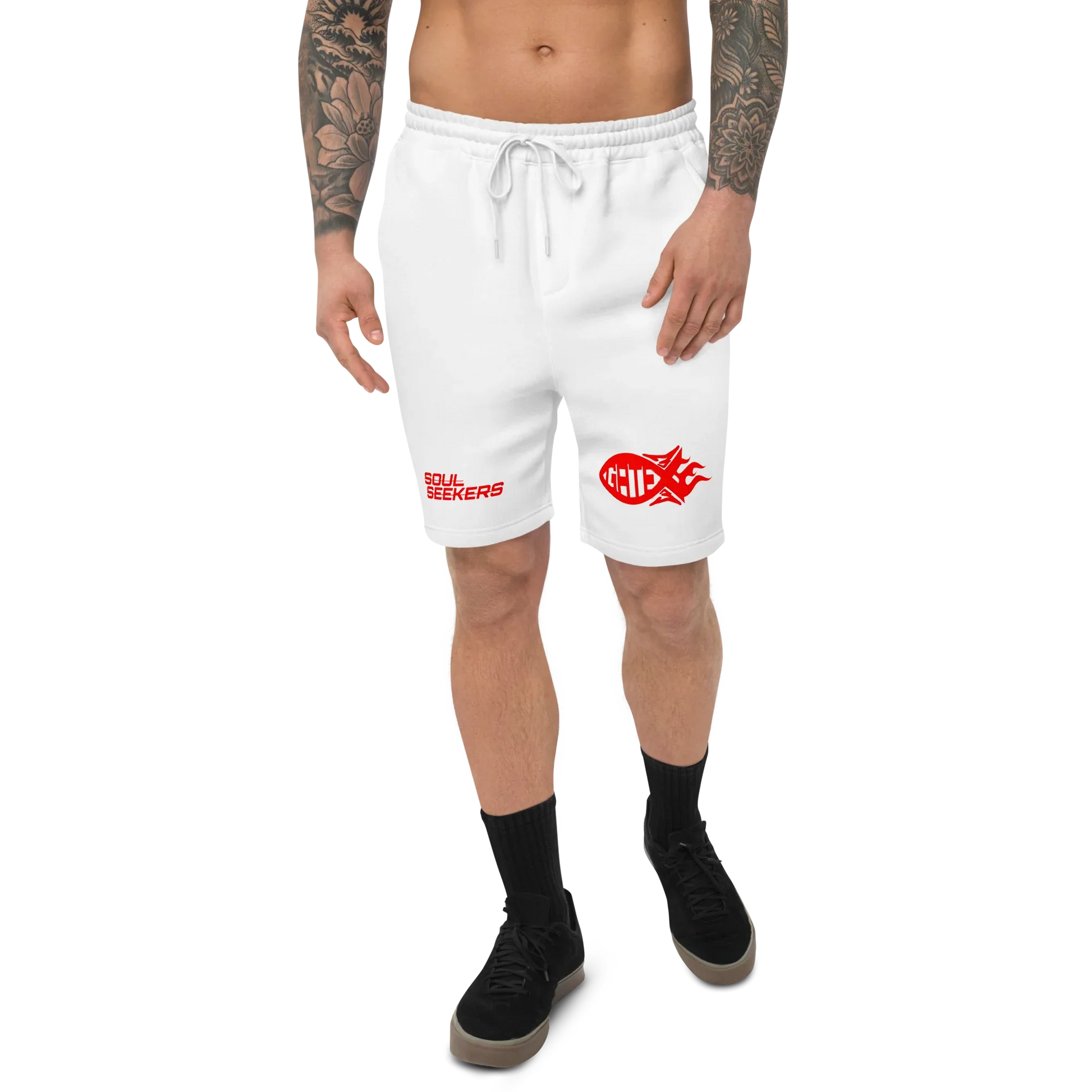 SOUL SEEKERS Men's fleece shorts - Da G.A.T.E 33