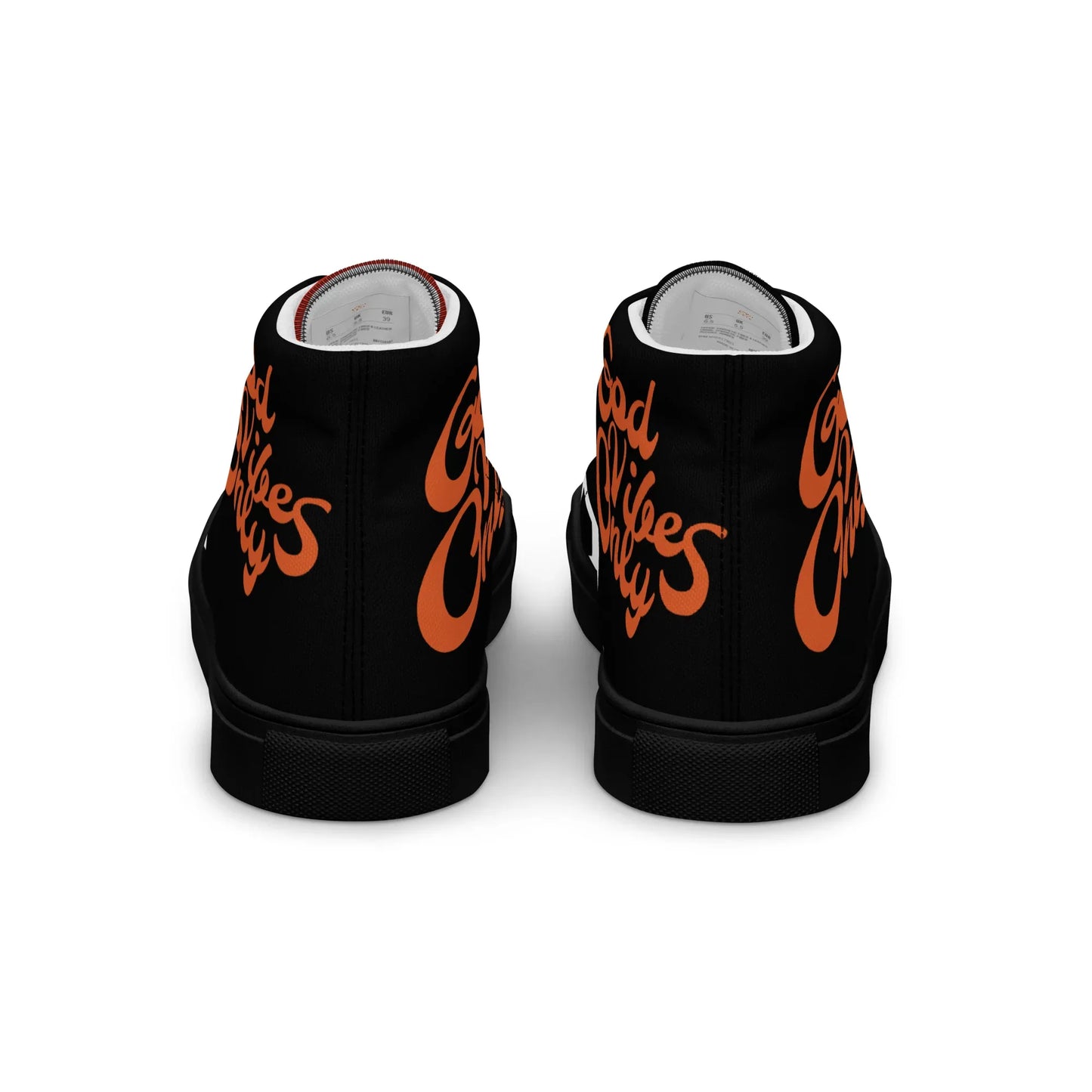 God Vibes Only Men’s high top canvas shoes - Da G.A.T.E 33