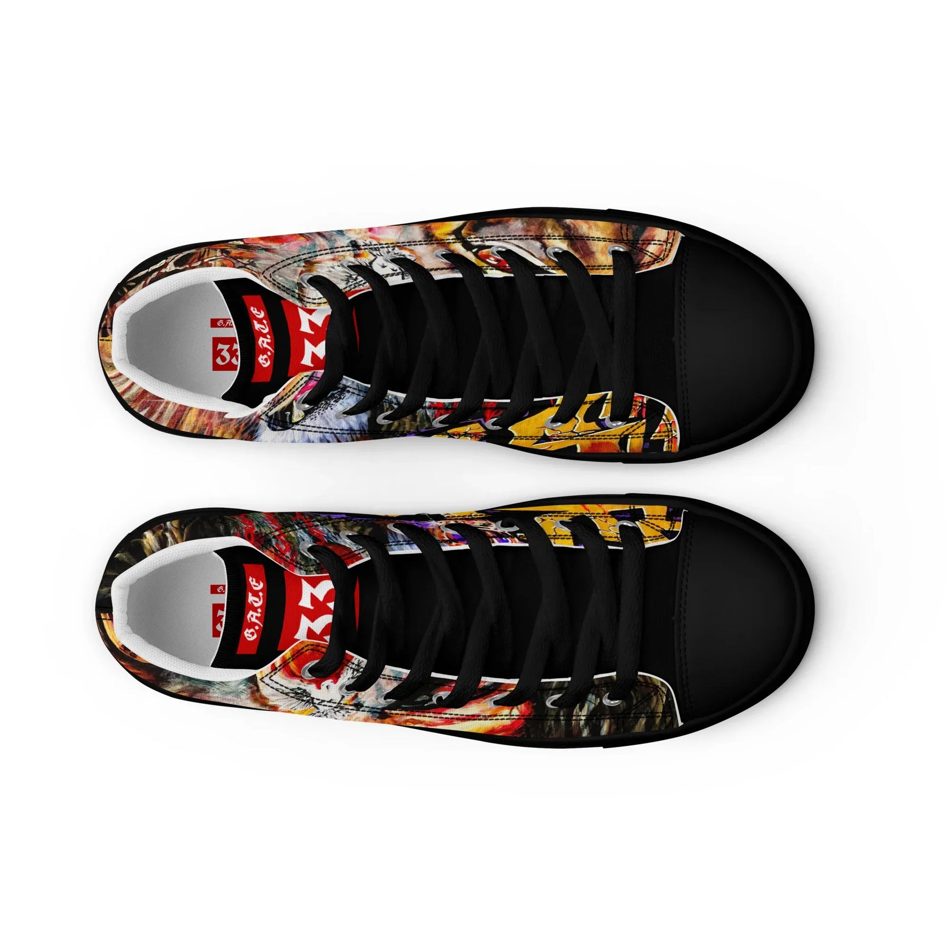 KING Men’s high top canvas shoes - Da G.A.T.E 33