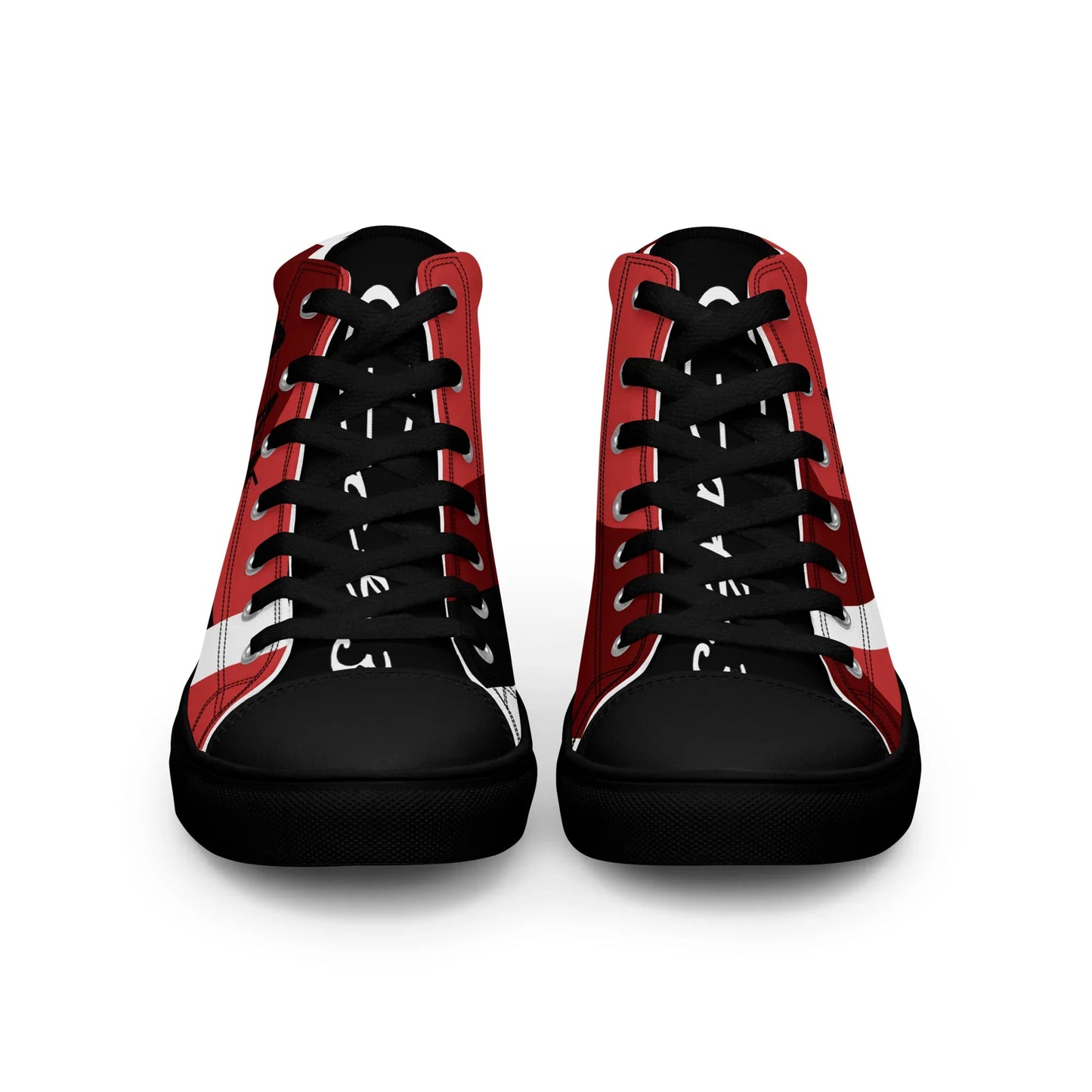 God Vibes Onliy Men’s high top canvas shoes - Da G.A.T.E 33