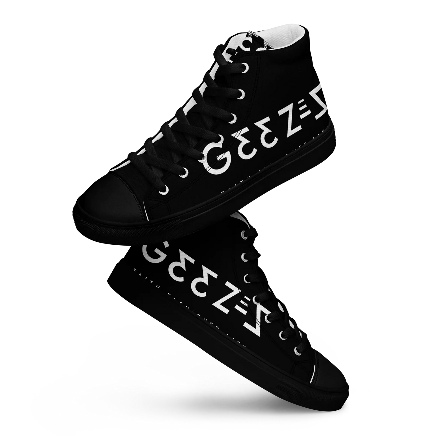 G33Z=Z Men’s high top canvas shoes - Da G.A.T.E 33