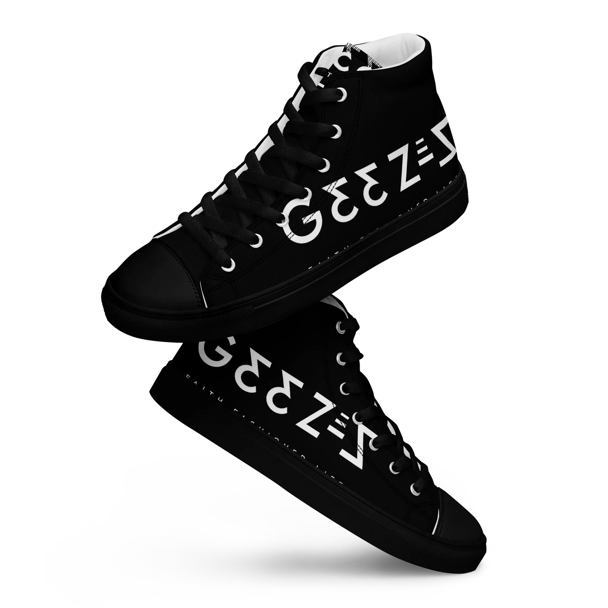 G33Z=Z Men’s high top canvas shoes - Da G.A.T.E 33
