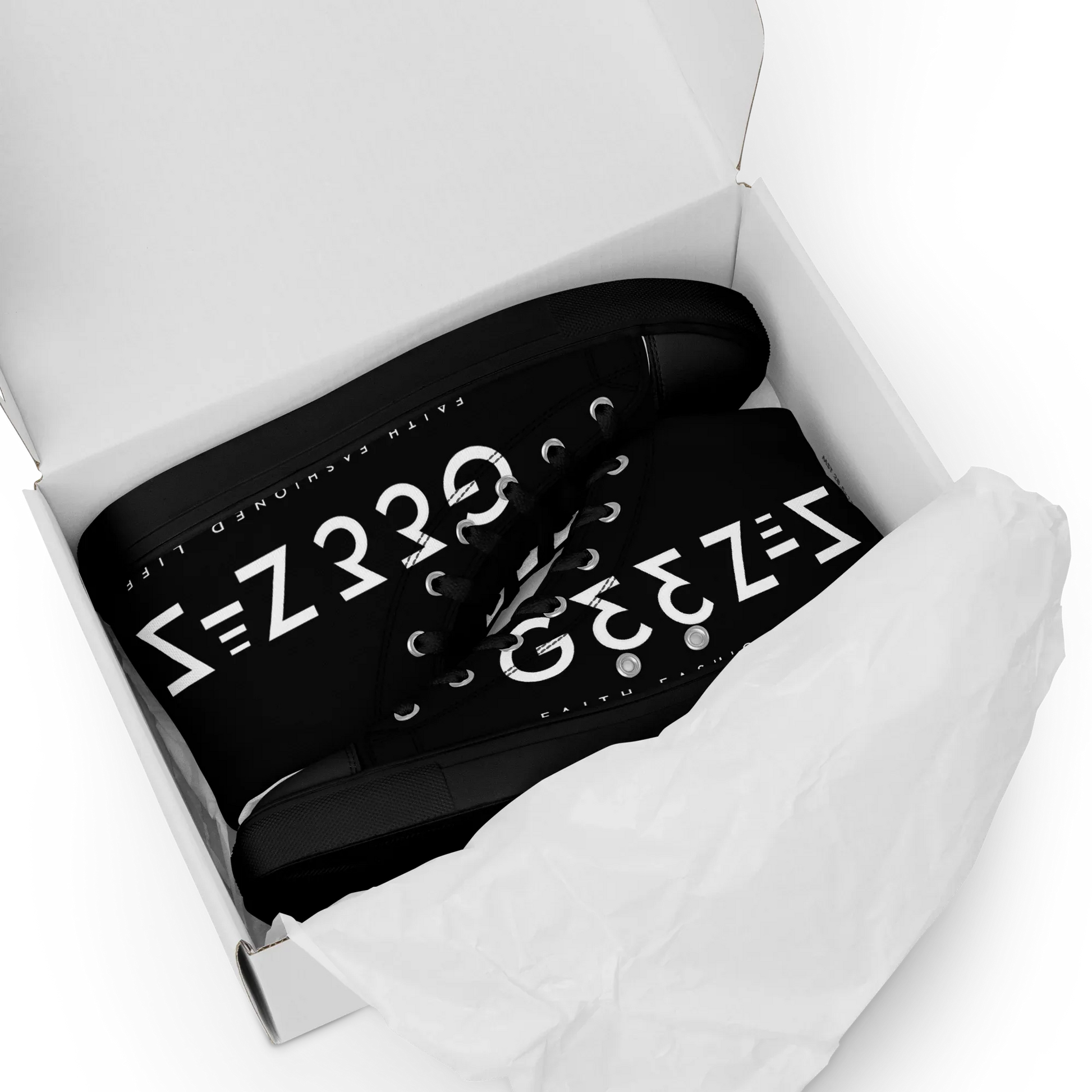 G33Z=Z Men’s high top canvas shoes - Da G.A.T.E 33