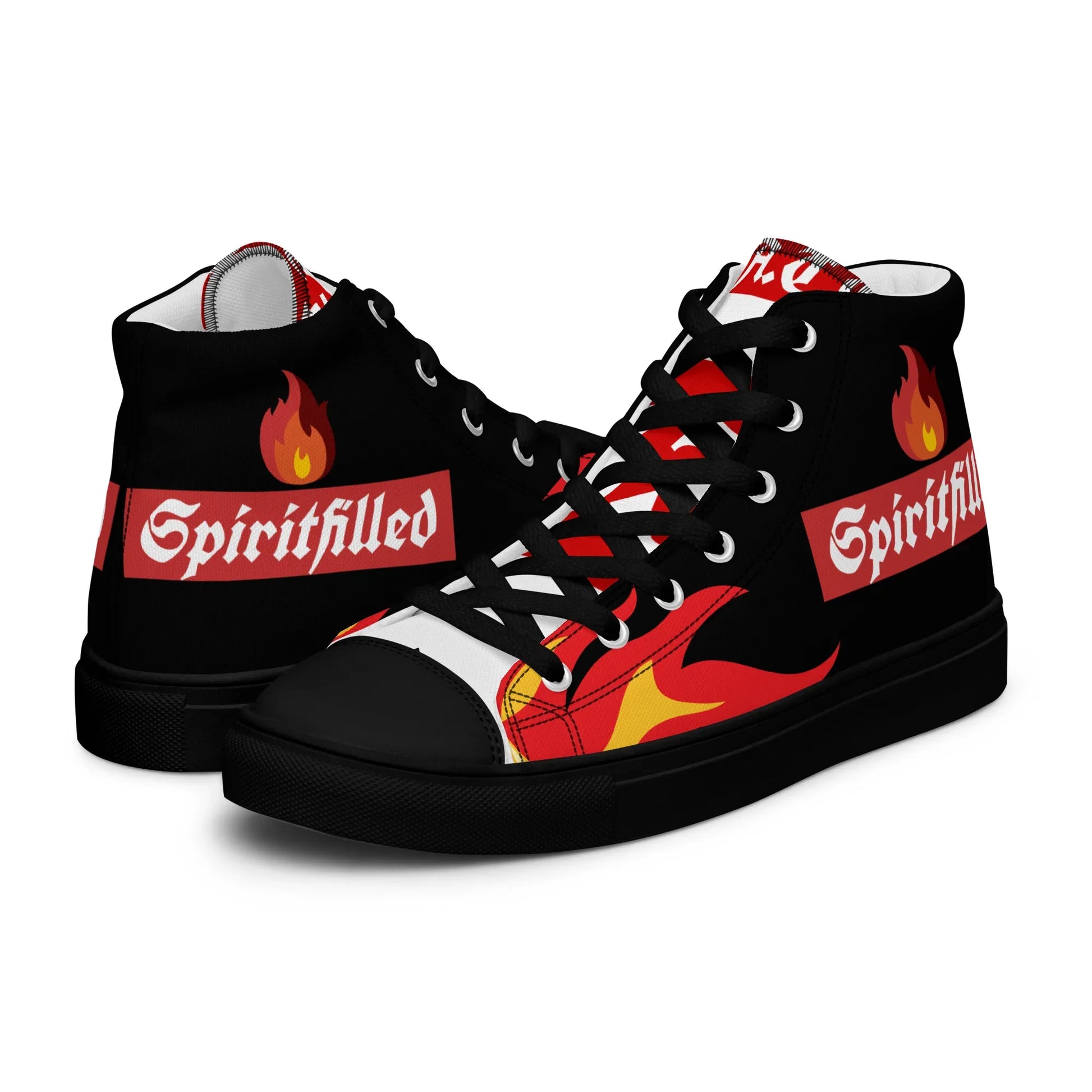 Spiritfilled Men’s high top canvas shoes - Da G.A.T.E 33