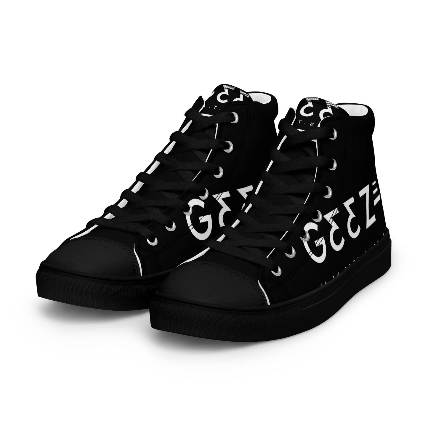 G33Z=Z Men’s high top canvas shoes - Da G.A.T.E 33