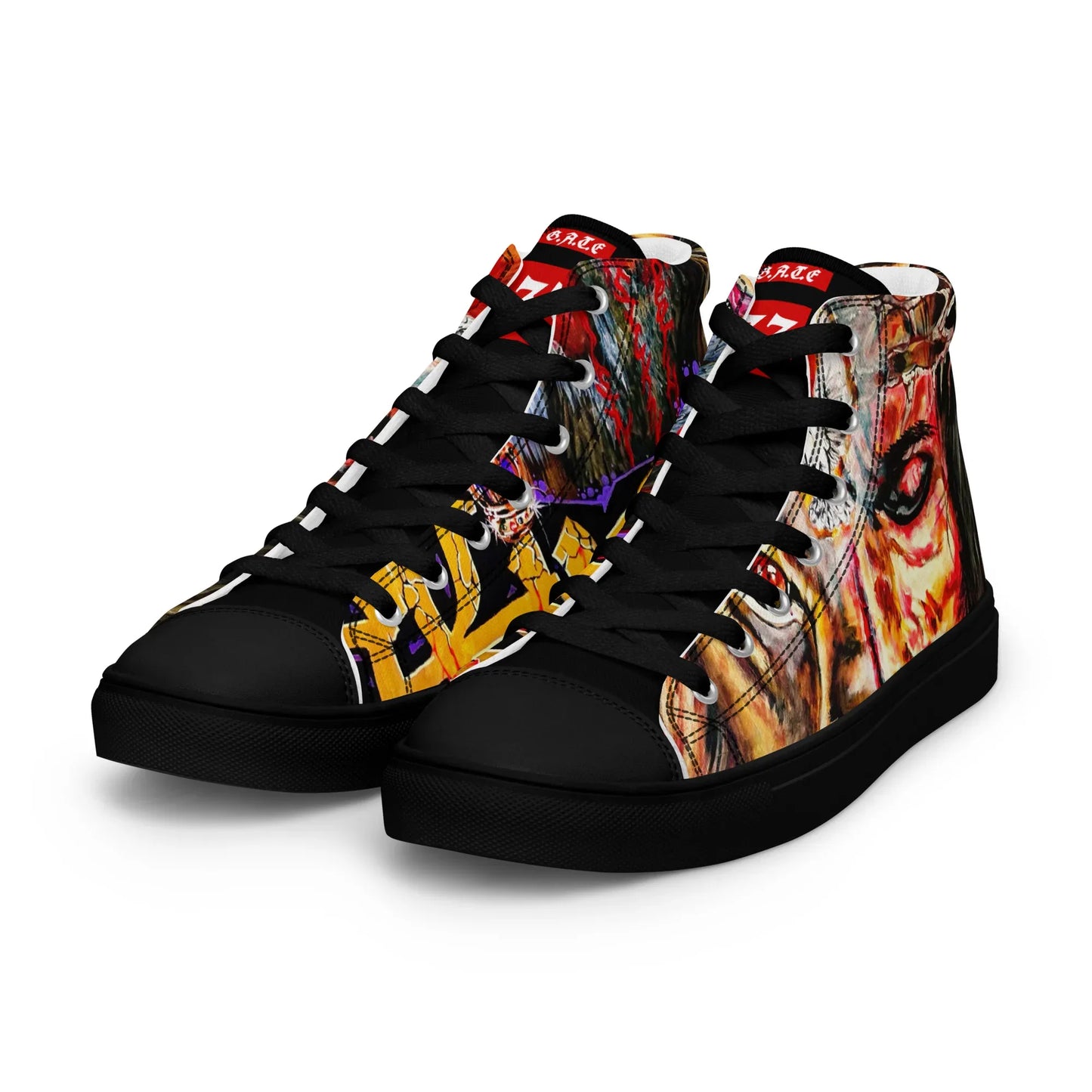 KING Men’s high top canvas shoes - Da G.A.T.E 33