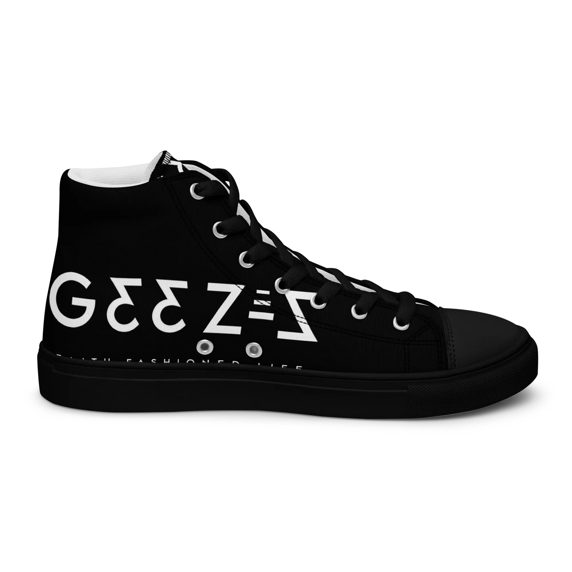 G33Z=Z Men’s high top canvas shoes - Da G.A.T.E 33