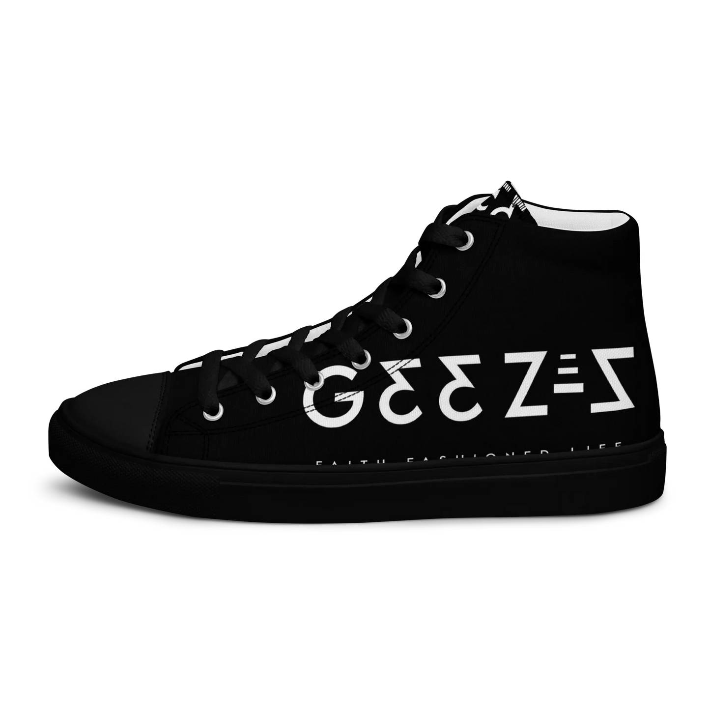 G33Z=Z Men’s high top canvas shoes - Da G.A.T.E 33
